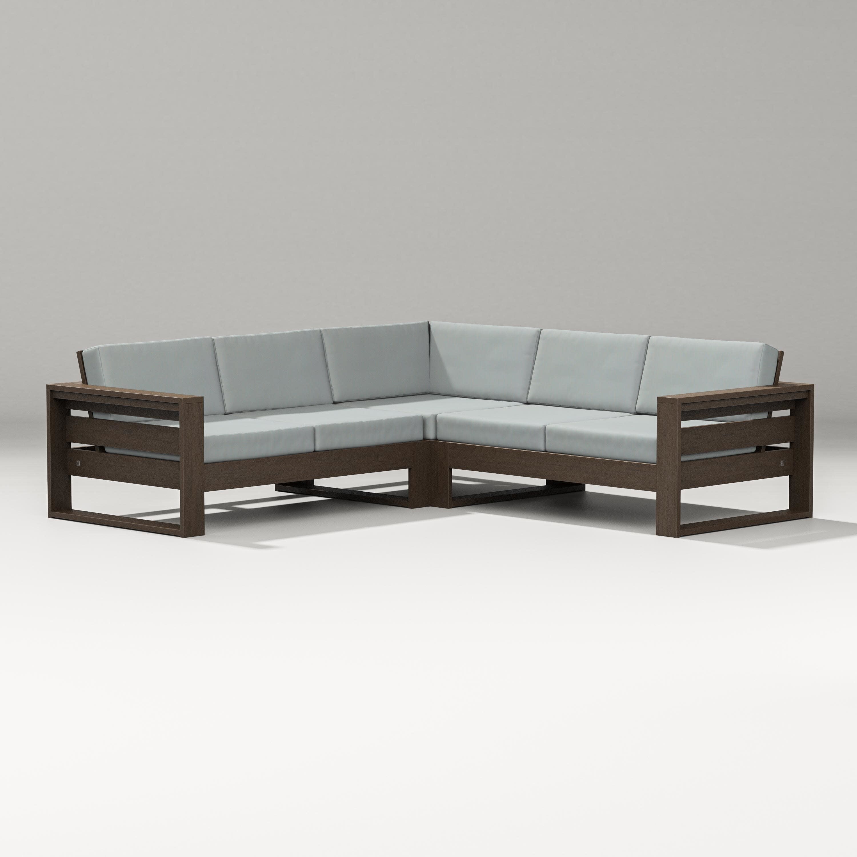 Latitude Corner Sectional in Kona / Spa