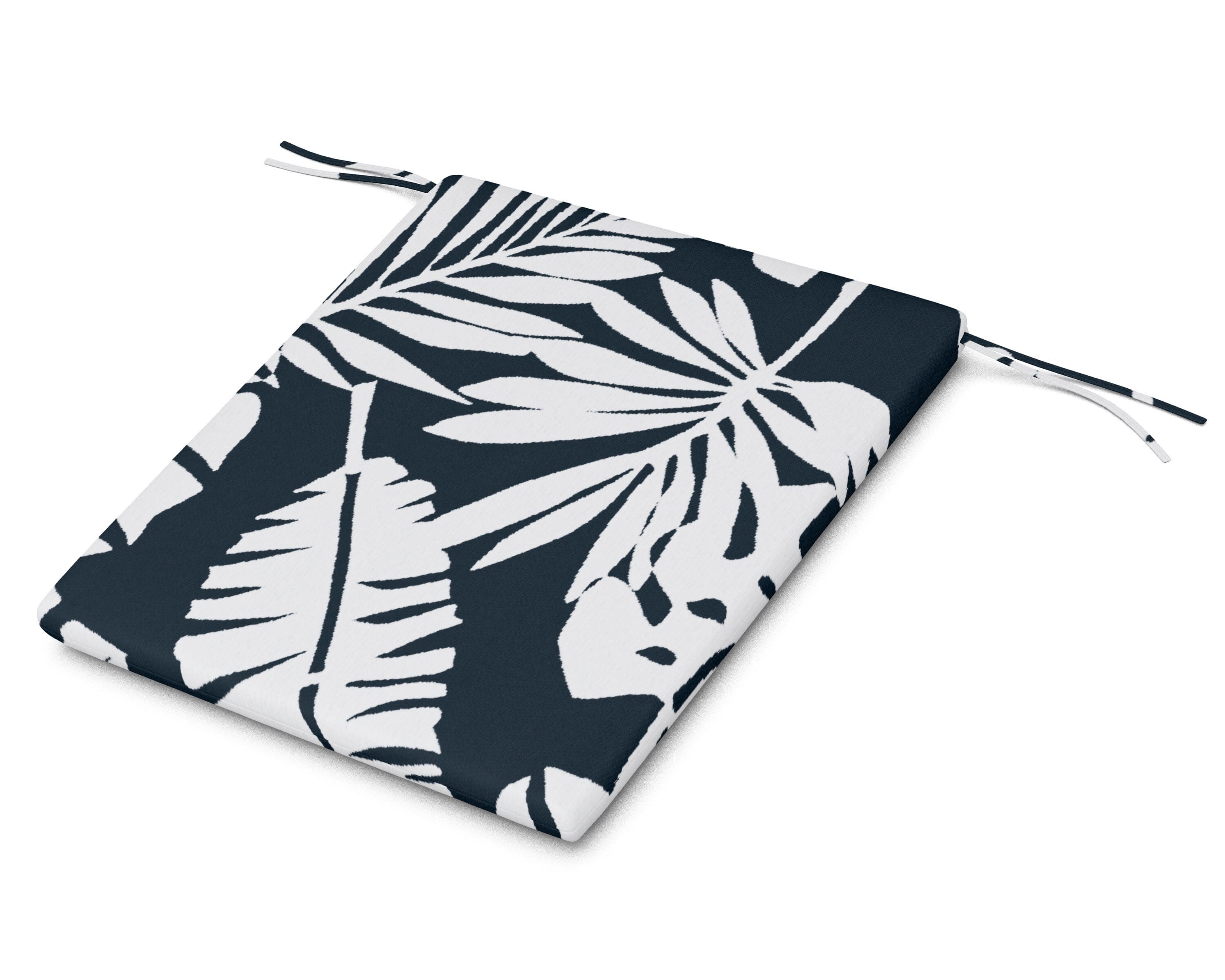 AL100 Seat Pad in Leaf Marine Indigo