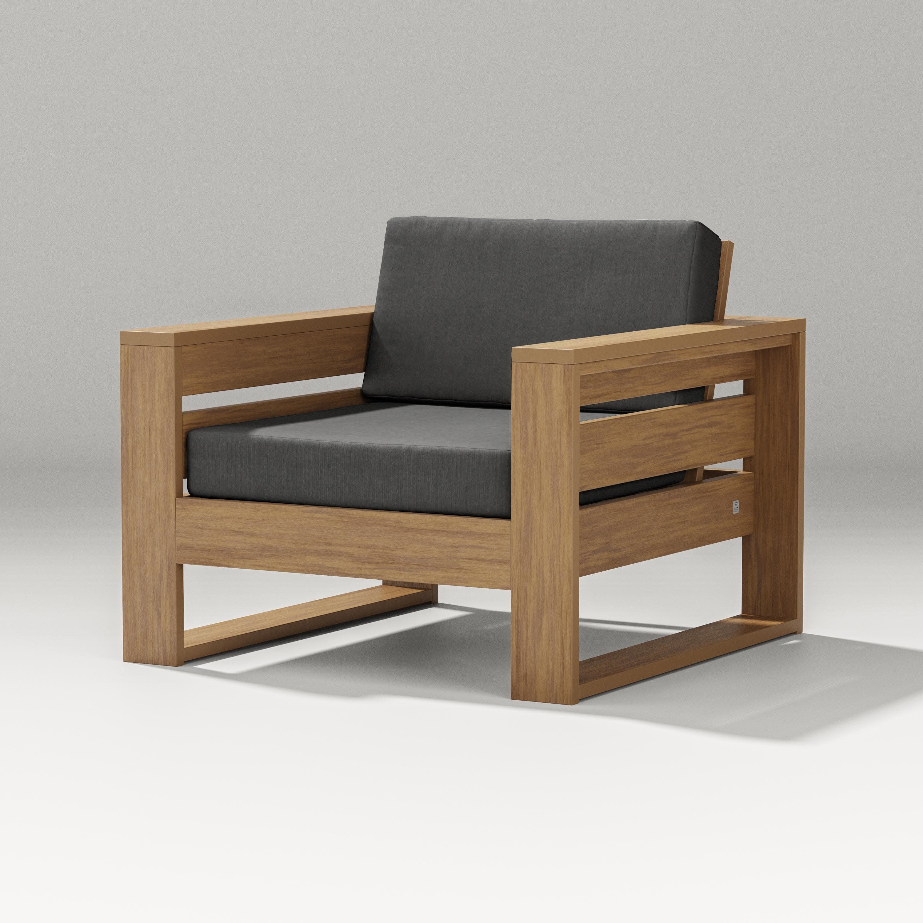 Latitude Lounge Chair in Natural / Spectrum Carbon