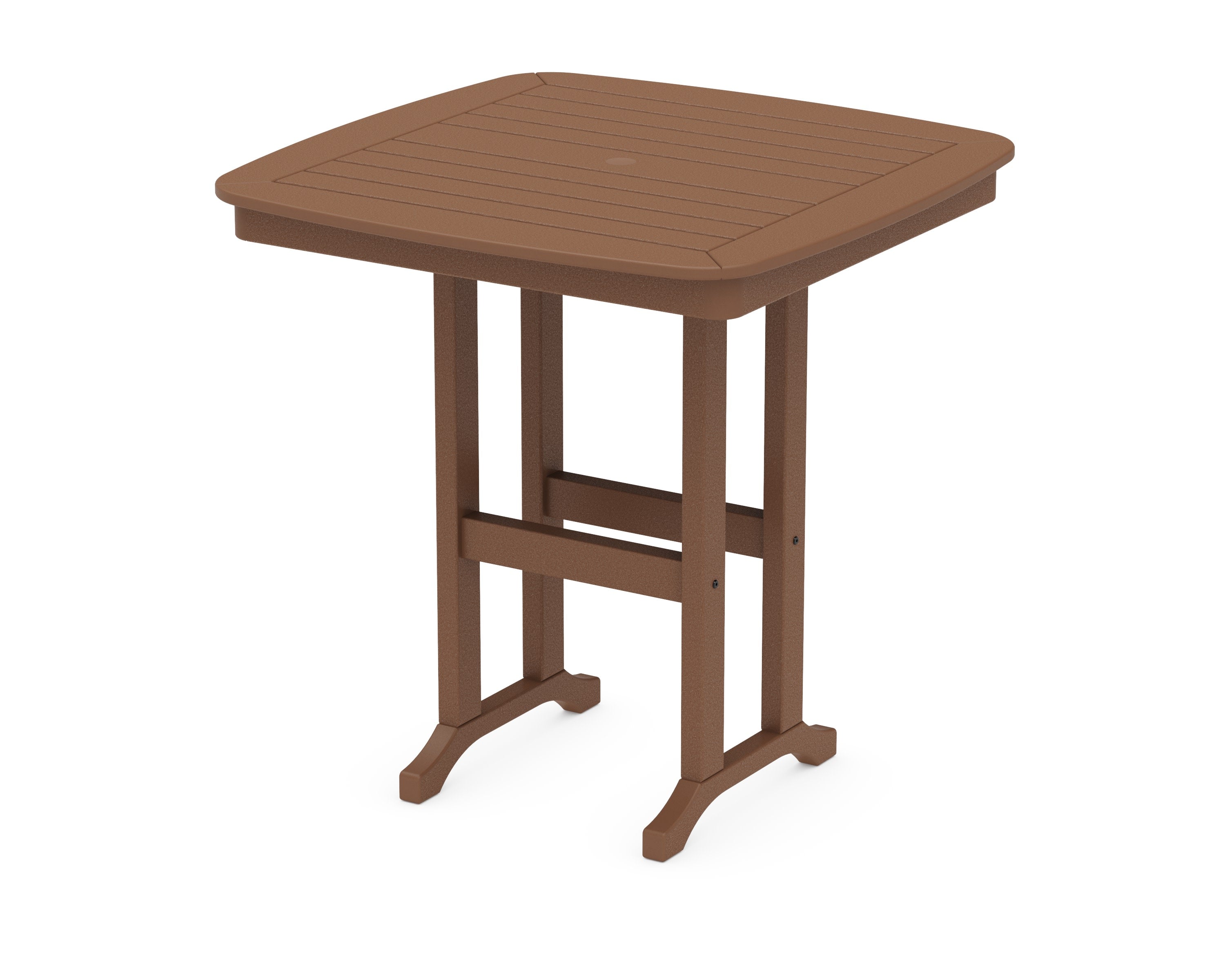 Nautical 37" Counter Table in Teak