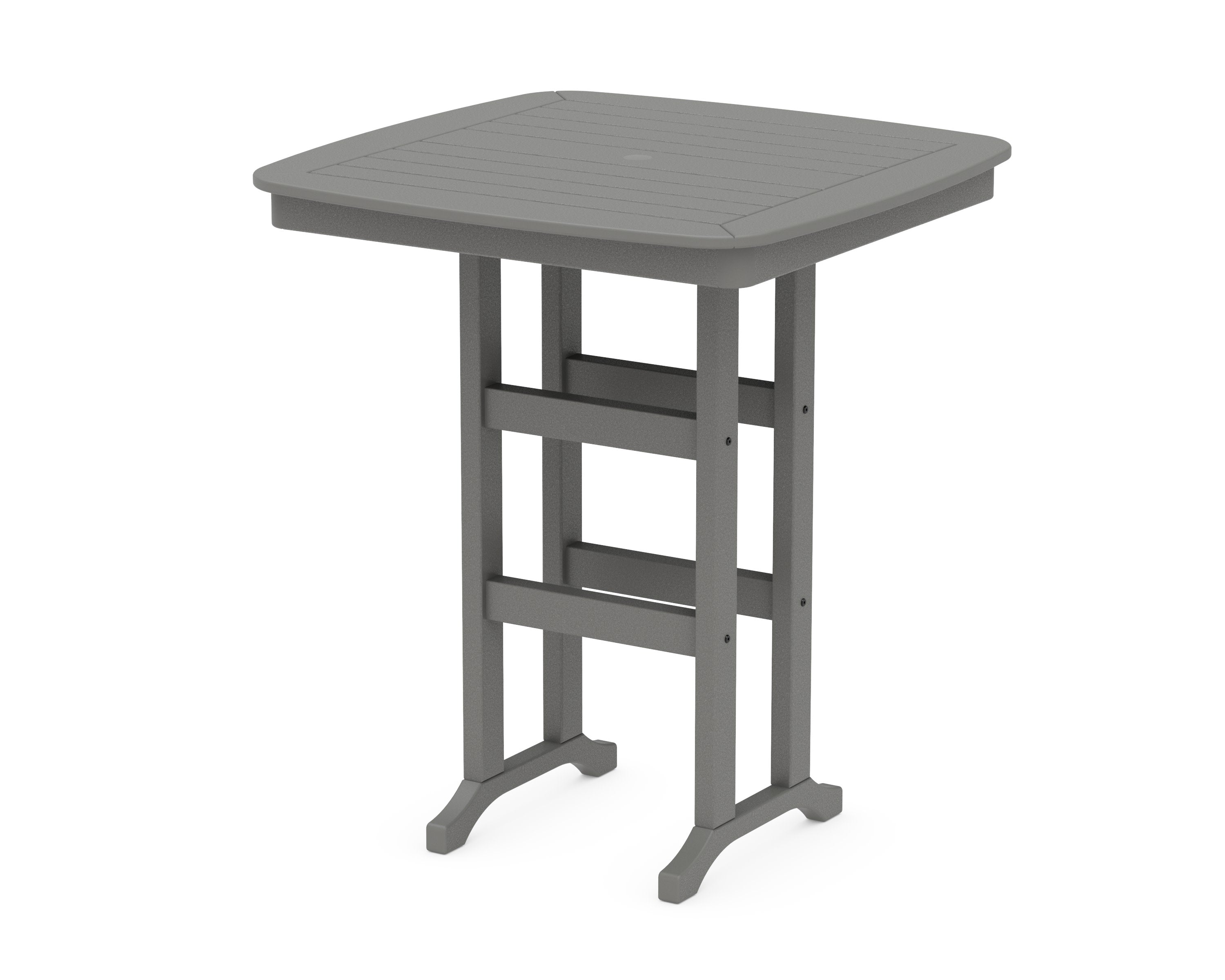 Nautical 37" Bar Table in Slate Grey