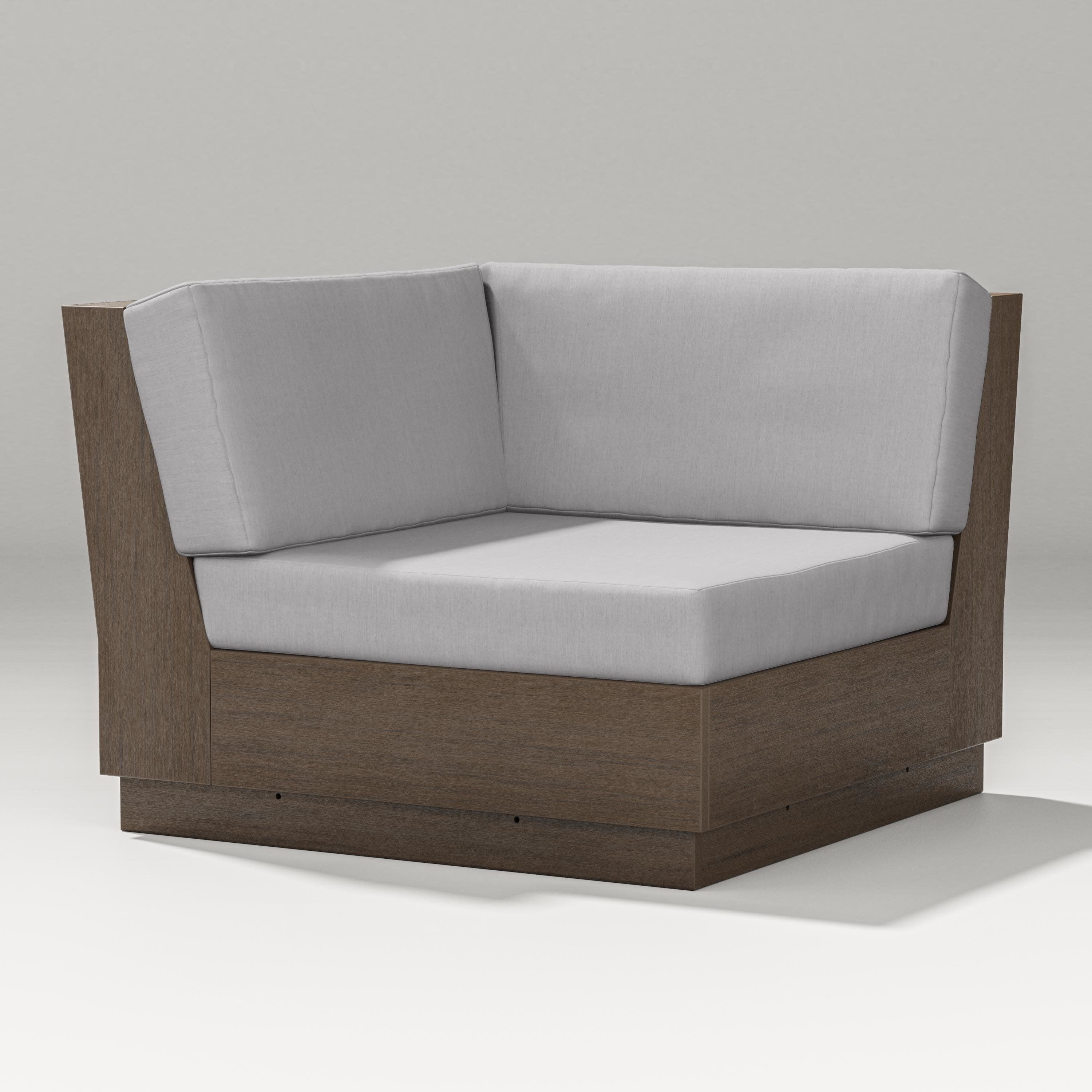 Elevate Modular Corner Chair in Kona / Granite
