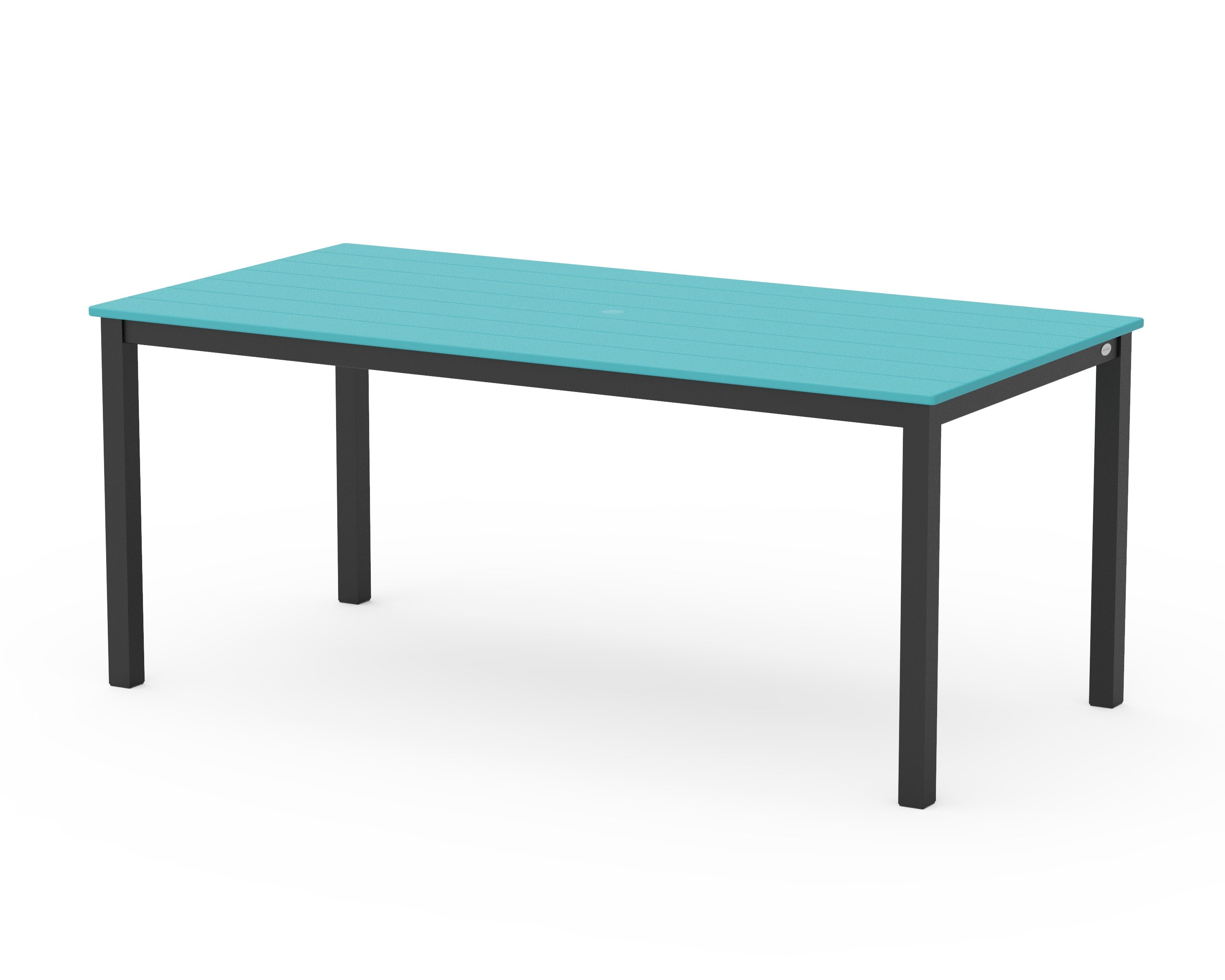 Main Street 36" x 72" Dining Table in Black / Aruba