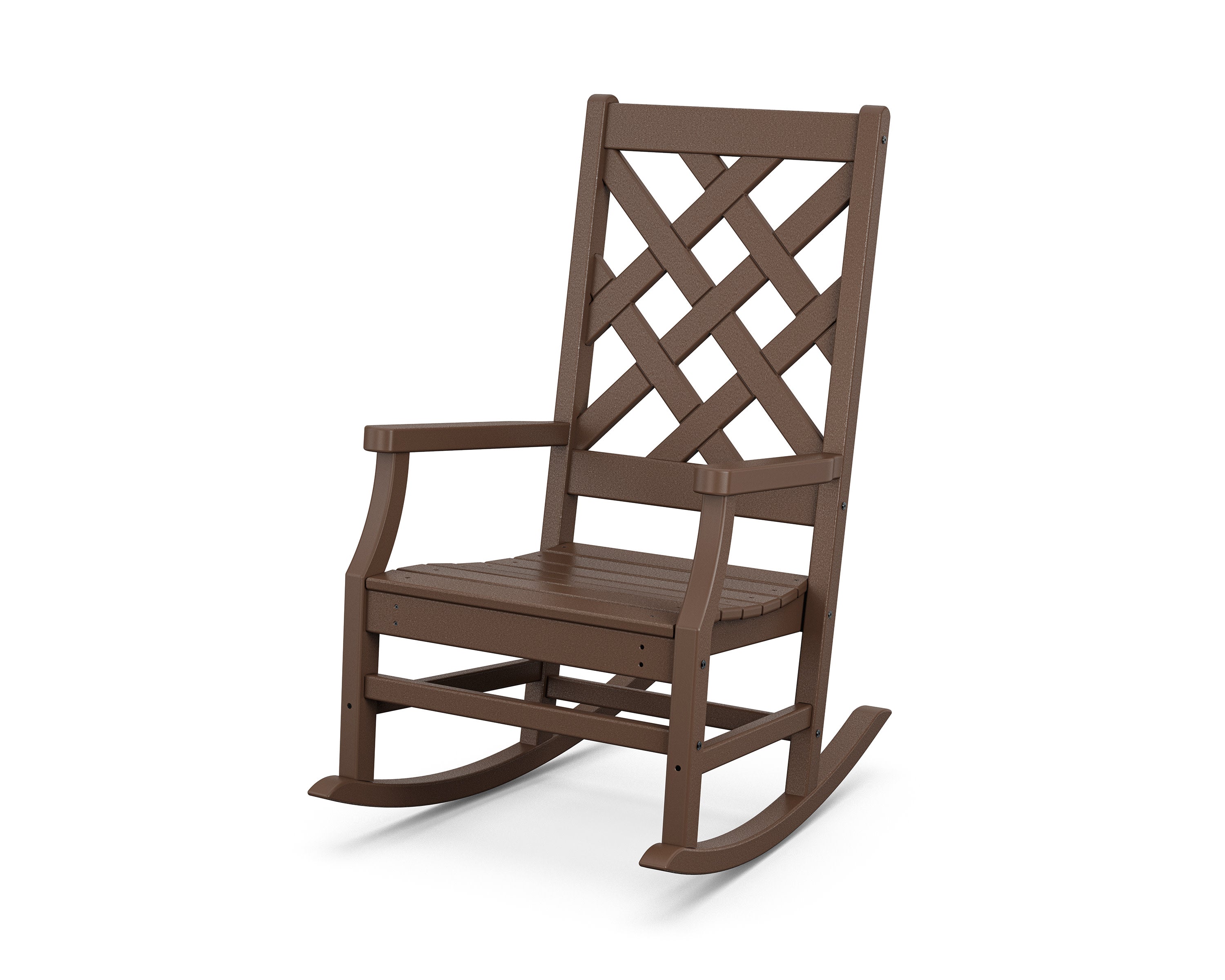 Wovendale Rocking Chair in Mahogany