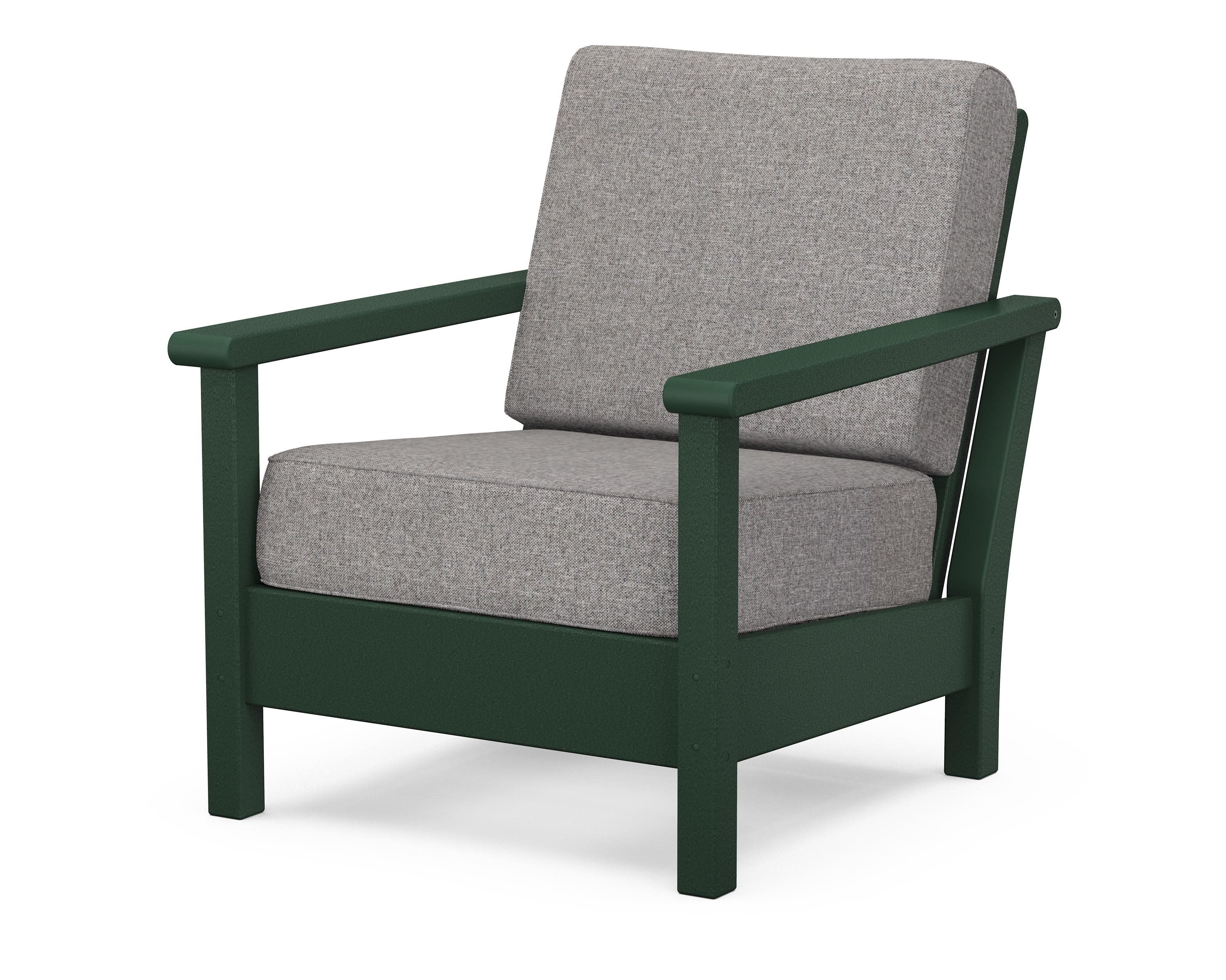Harbour Deep Seating Chair in Green / Grey Mist