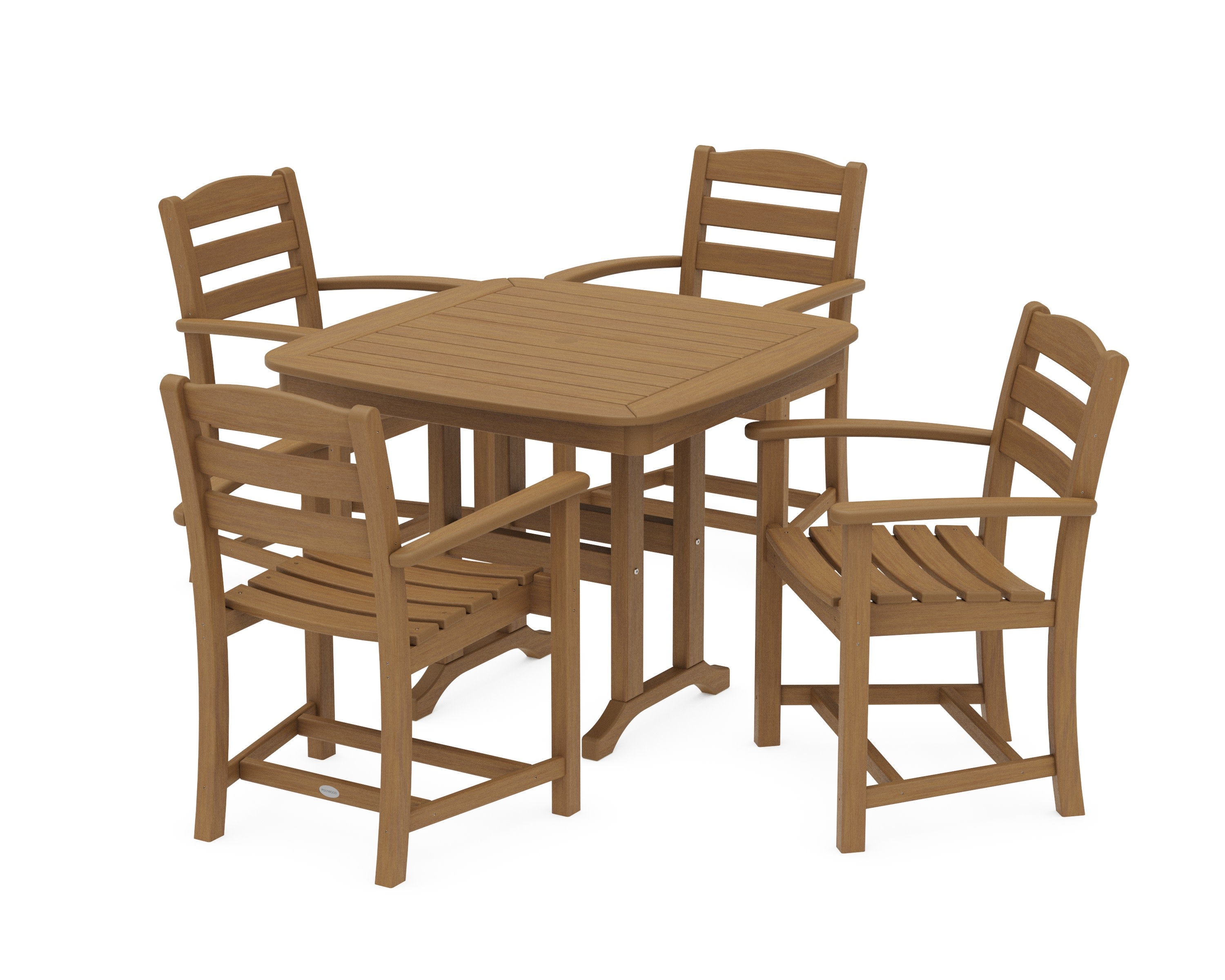 La Casa Caf 5-Piece Dining Set in Natural