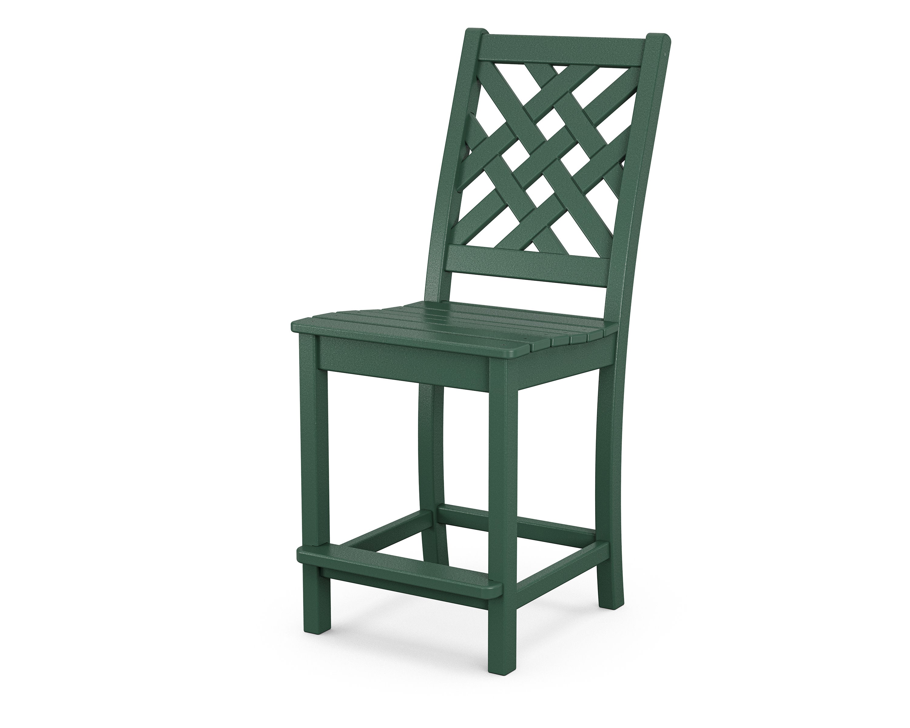 Wovendale Counter Side Chair in Green