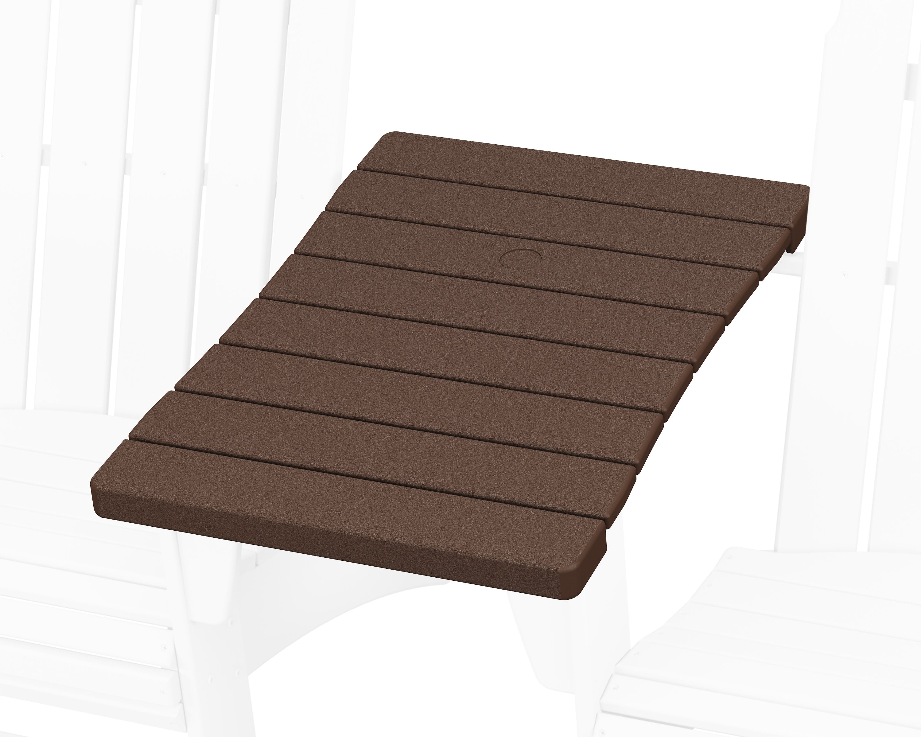 600 Series Straight Adirondack Connecting Table in Mahogany