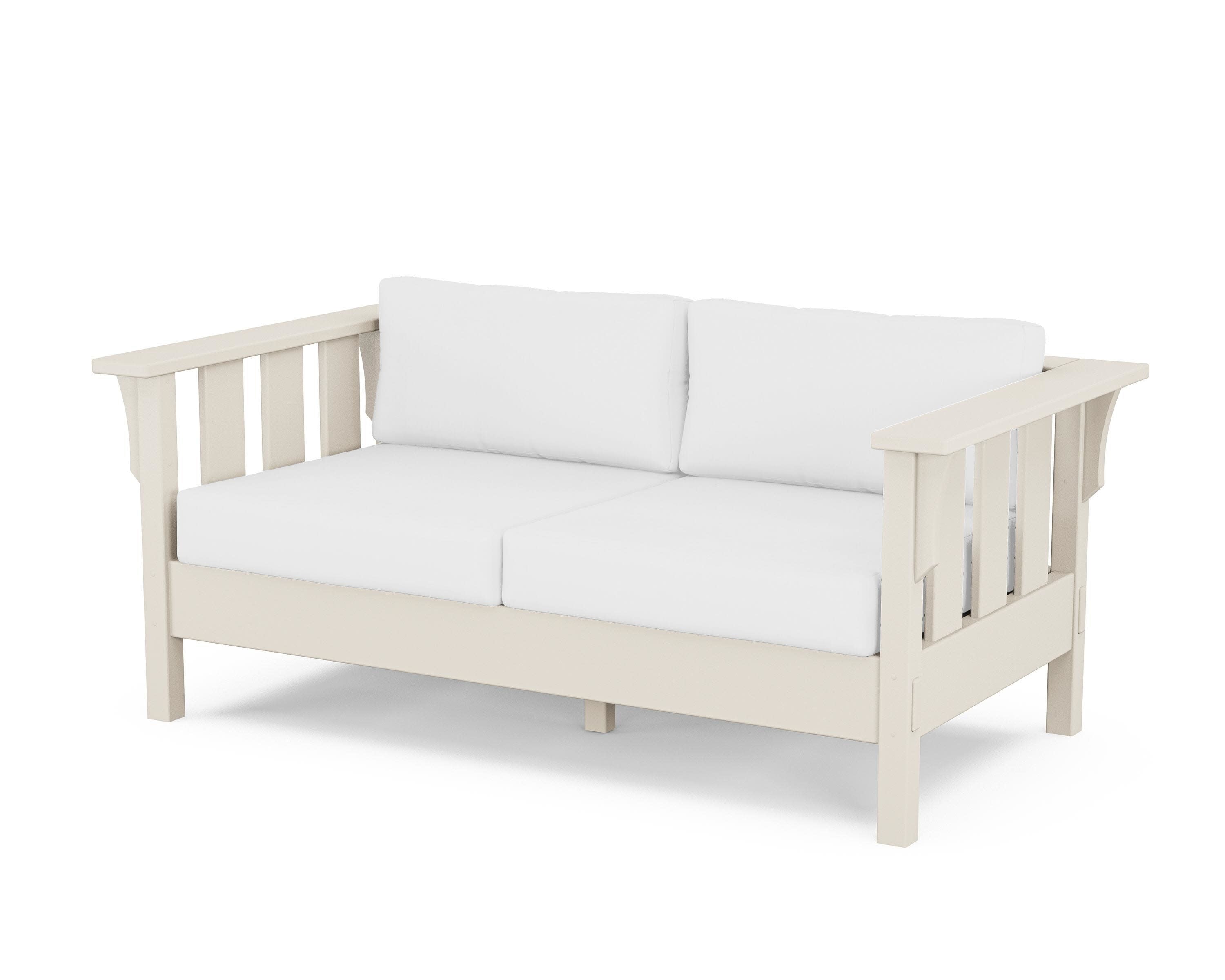Acadia Deep Seating Loveseat in Sand / Natural