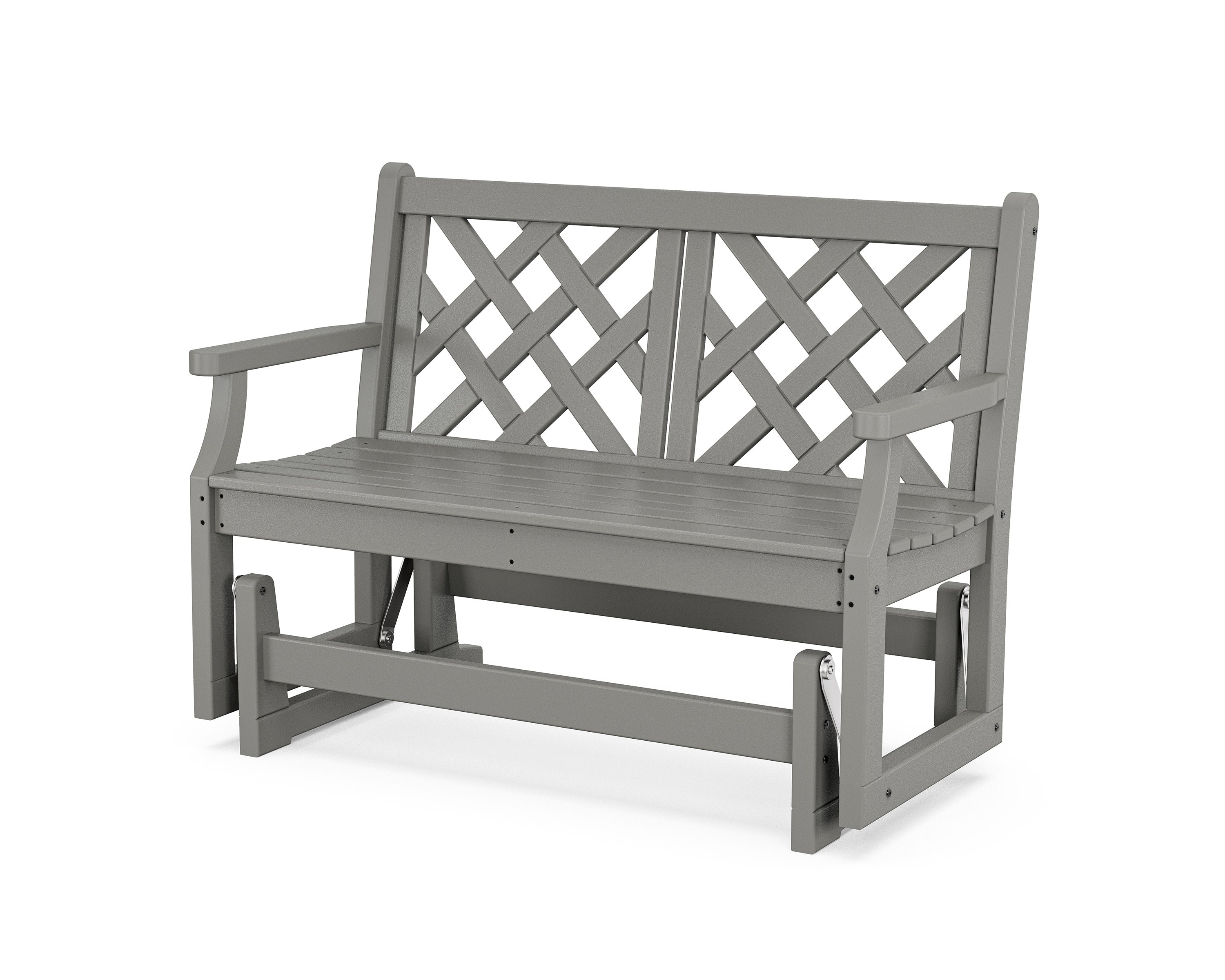 Wovendale 48" Glider in Slate Grey