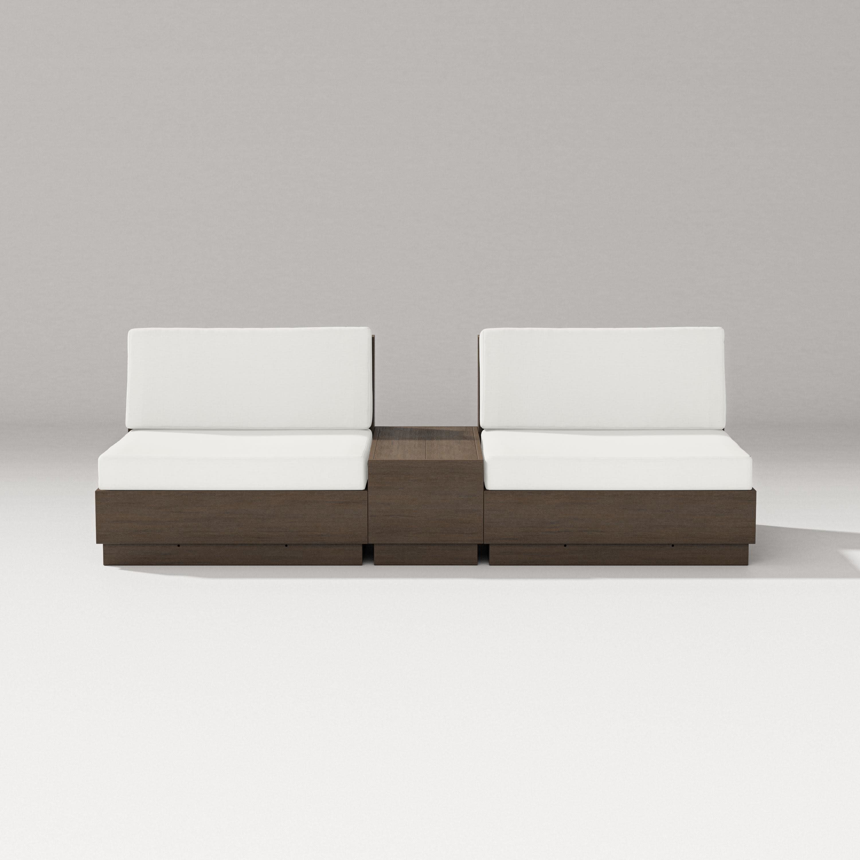 Elevate Lounge Chair Set in Kona / Natural Linen