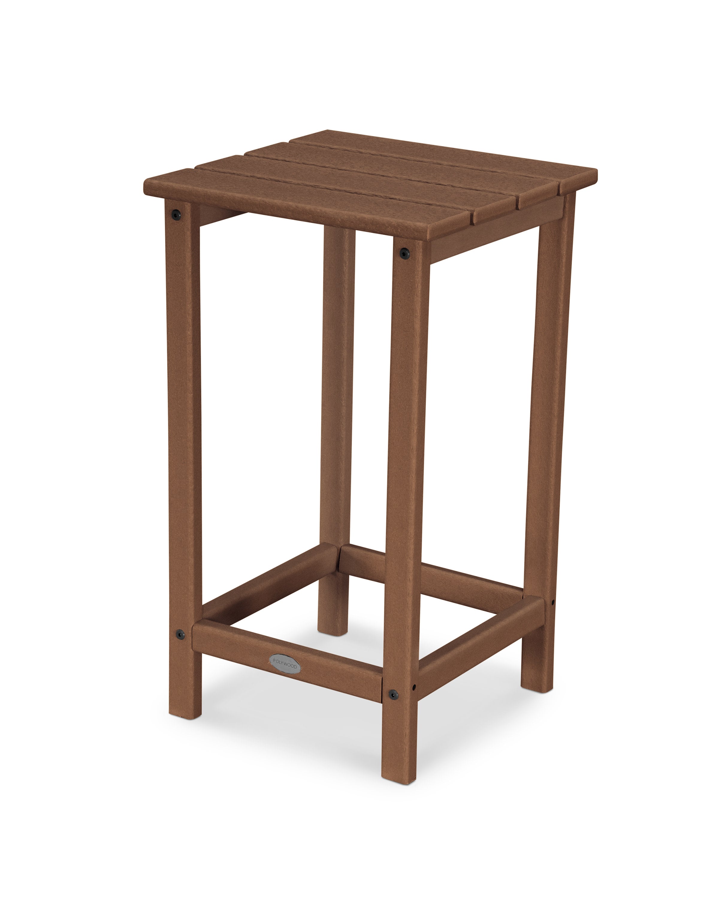 Long Island 26" Counter Side Table in Teak