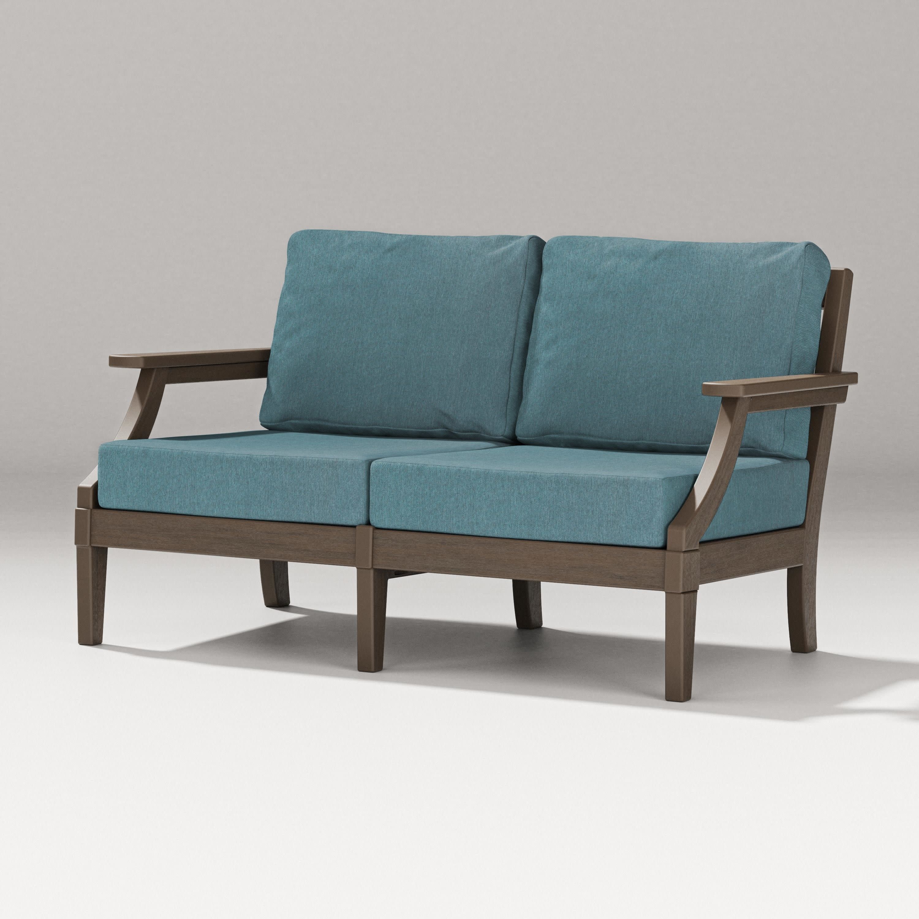 Estate Loveseat in Kona / Ocean Teal