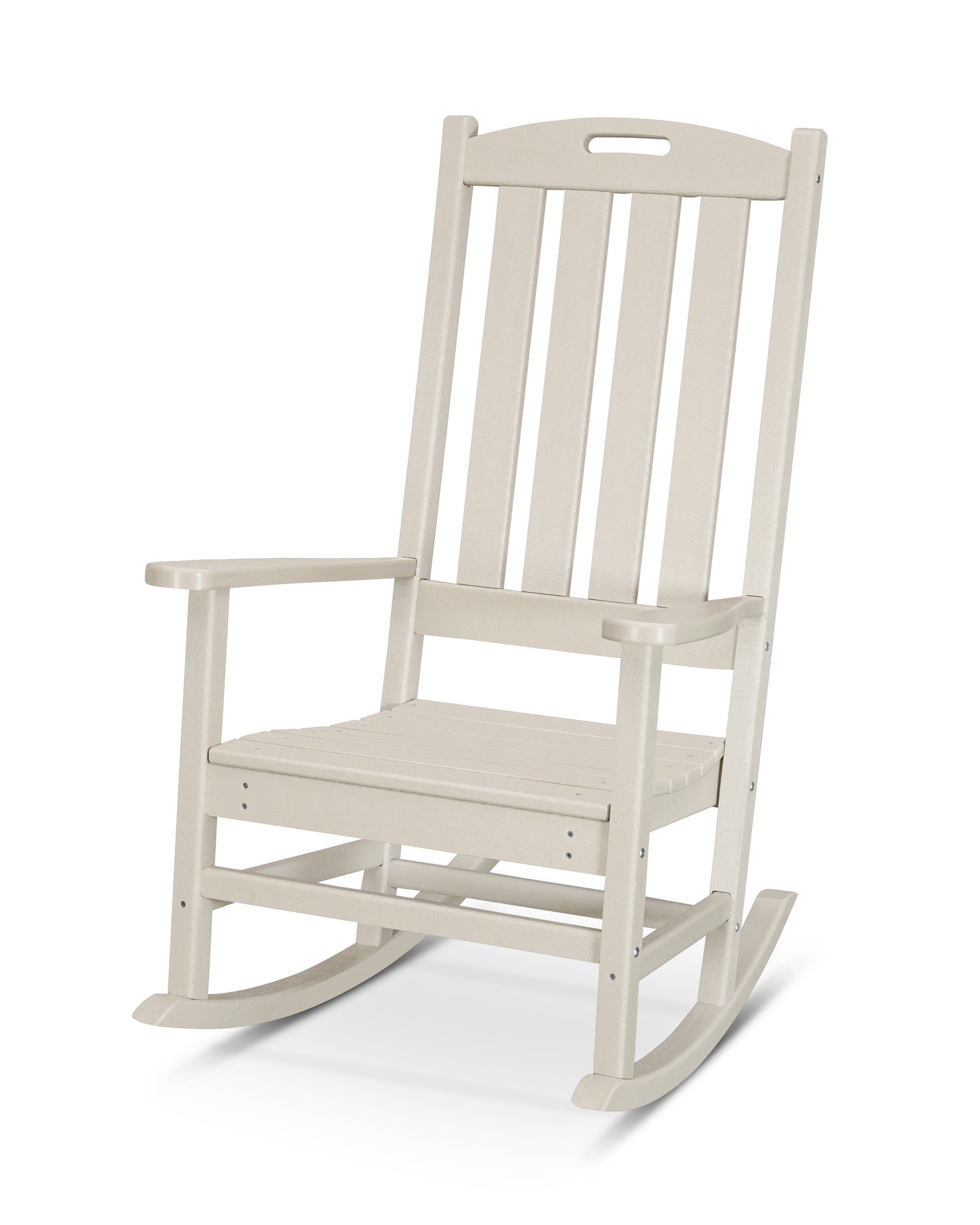 Nautical Porch Rocking Chair in Sand