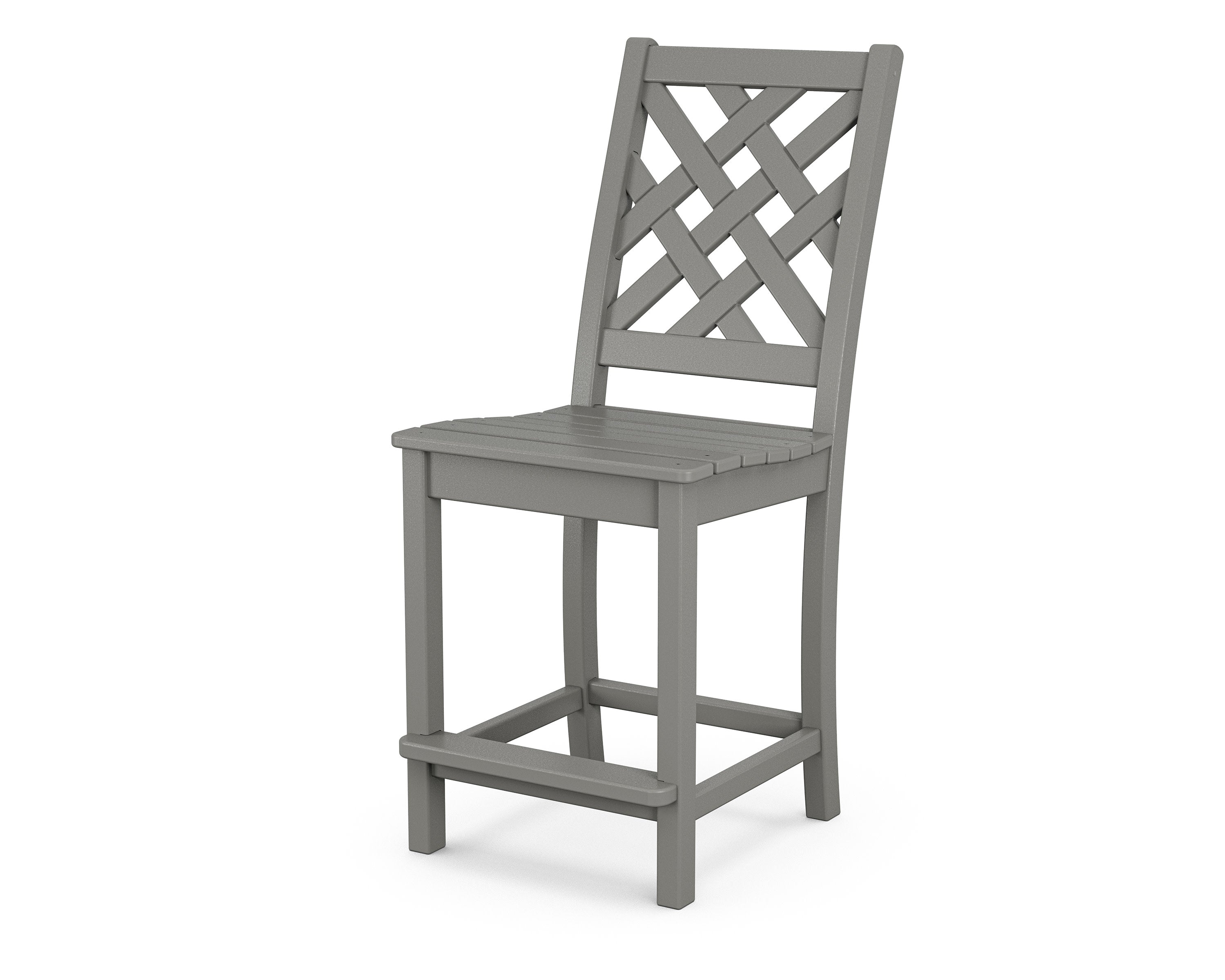 Wovendale Counter Side Chair in Slate Grey