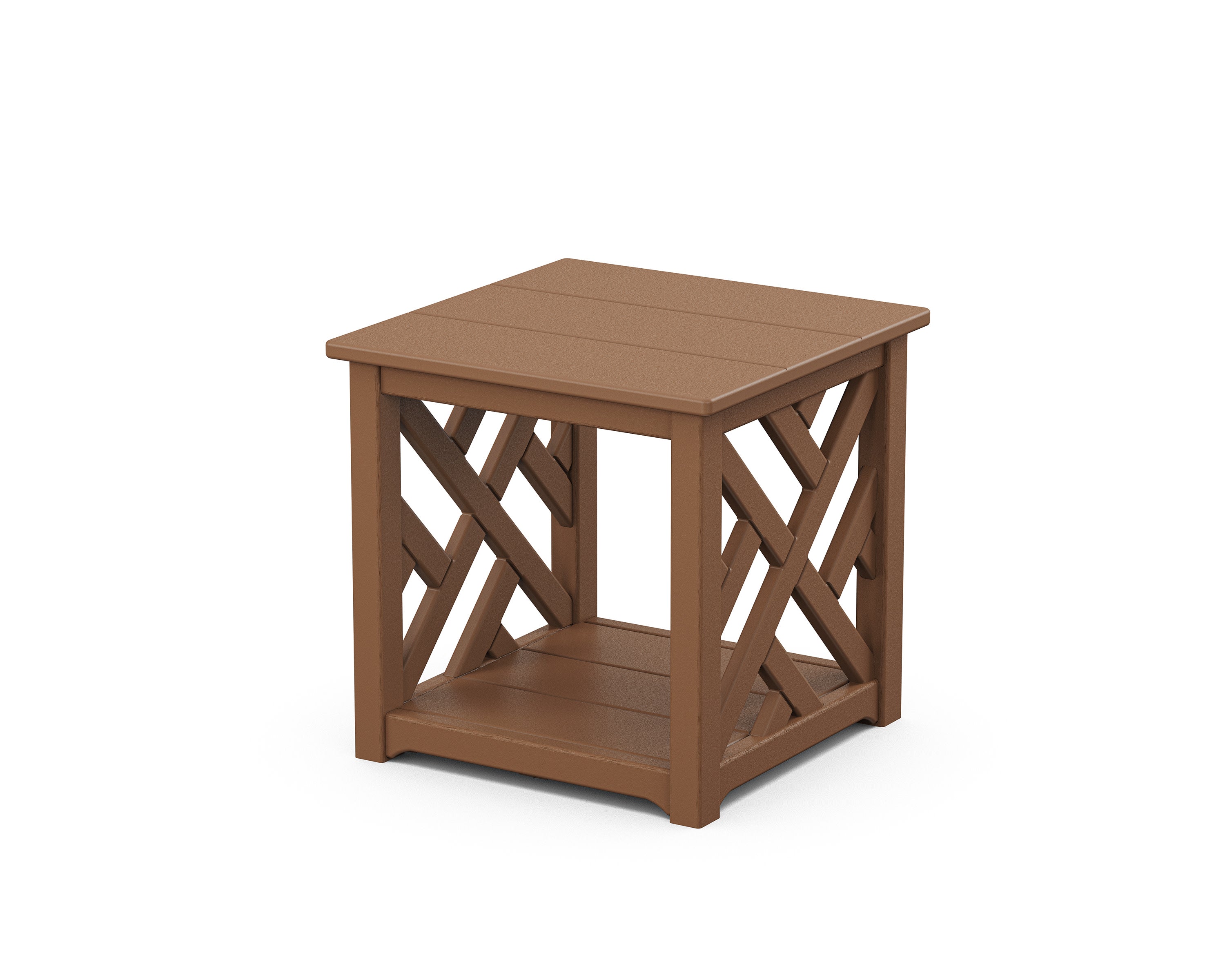 Chippendale Accent Table in Teak