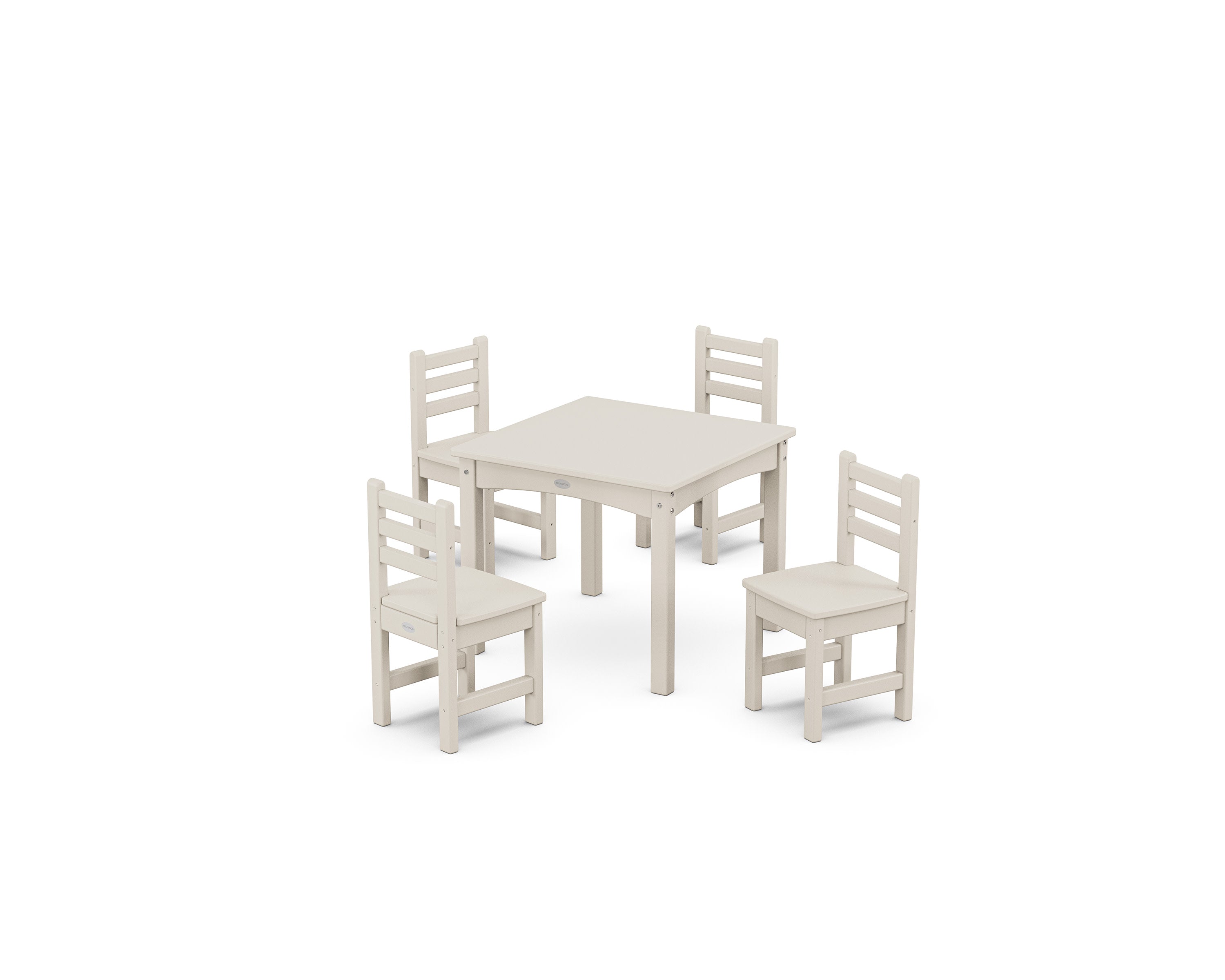 Lakeside Toddler 5-Piece Dining Set in Sand