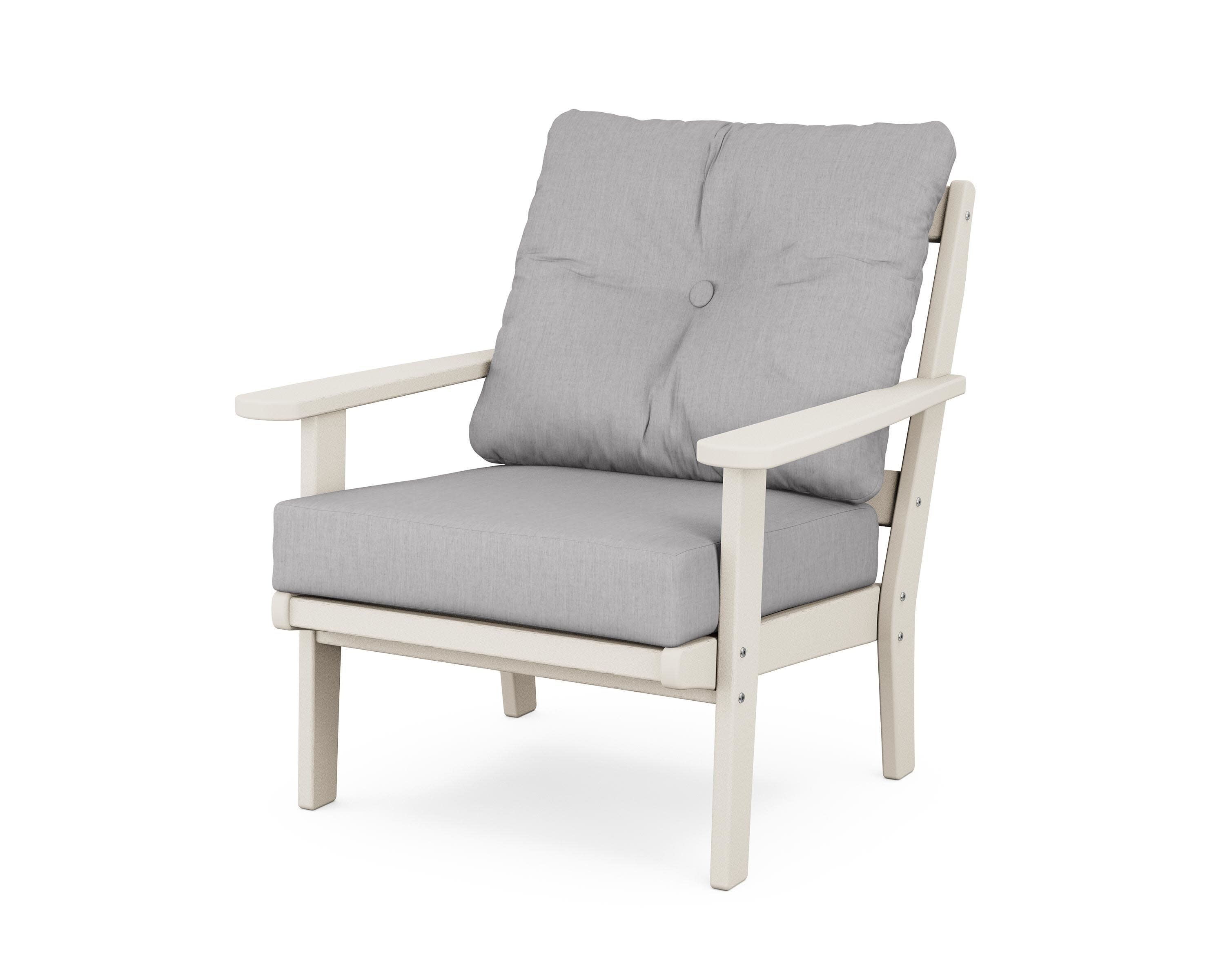 Mission Deep Seating Chair in Sand / Granite
