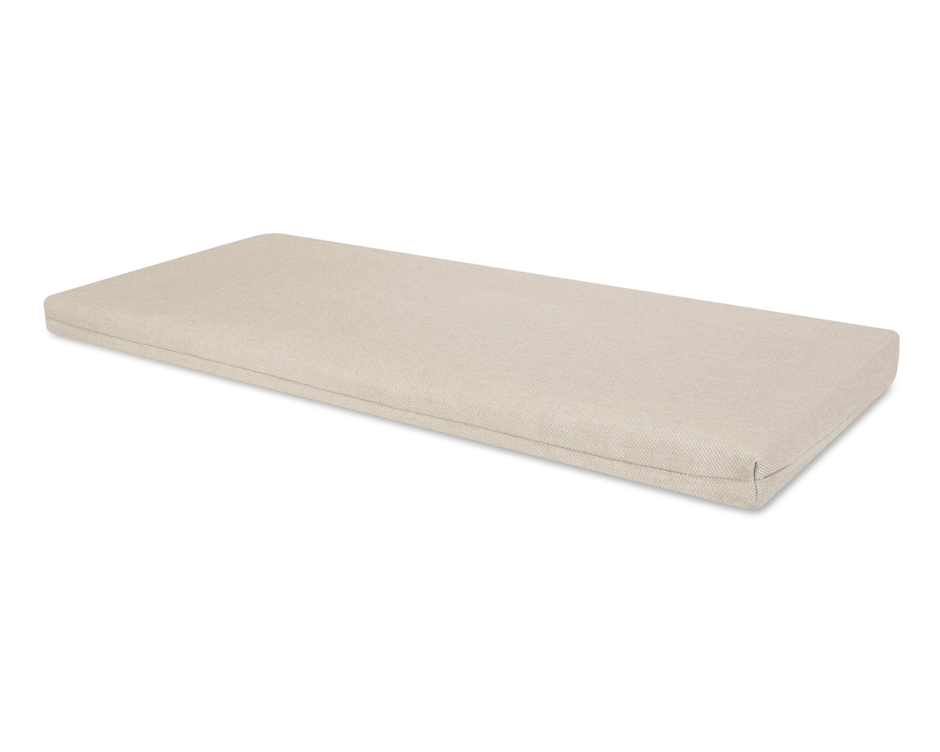 Bench Seat Cushion - 18.5"D x 55.5"W x 2.5"H in Essential Sand