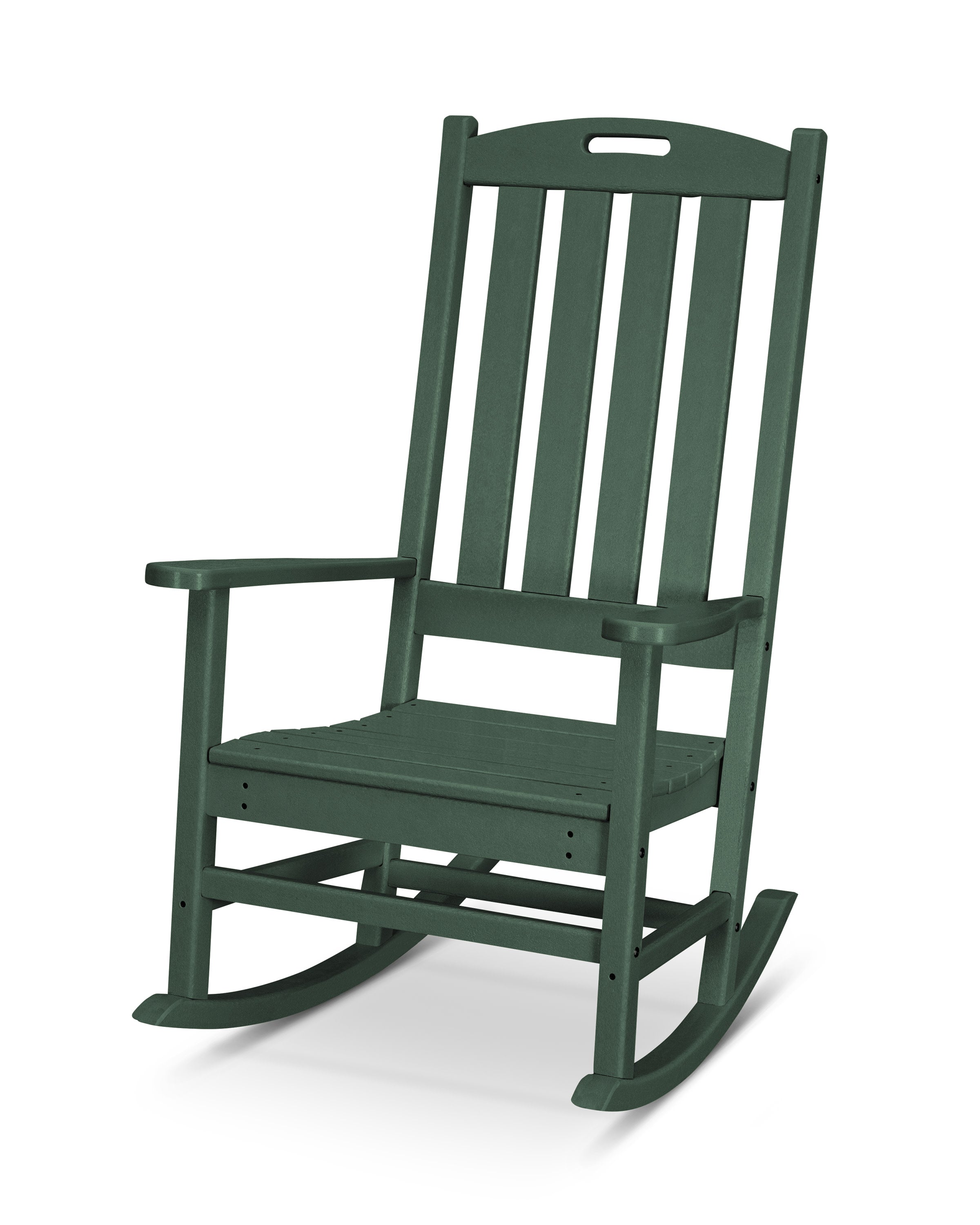 Nautical Porch Rocking Chair in Green