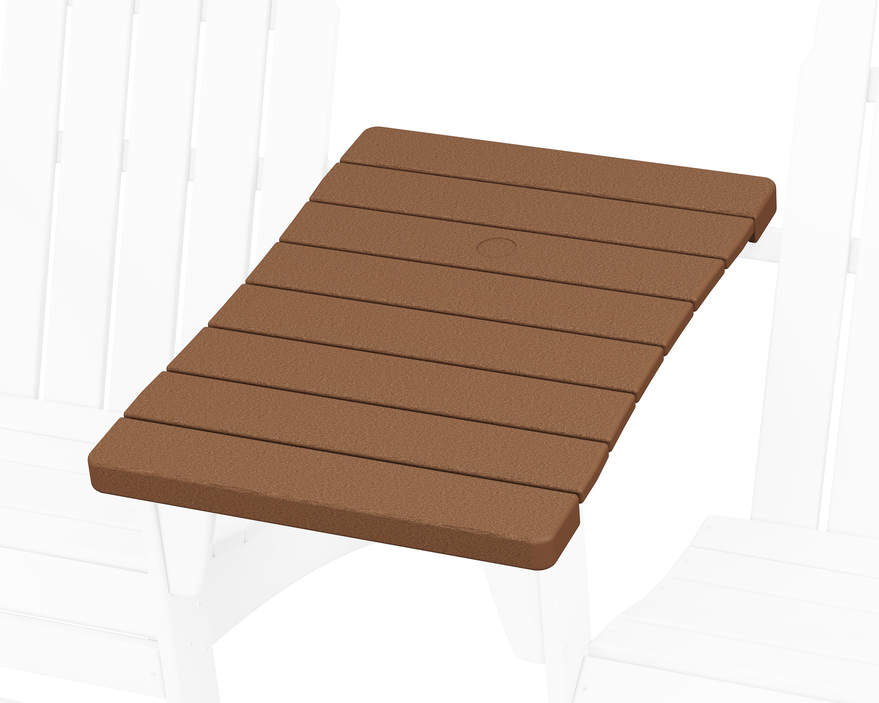 400 Series Straight Adirondack Connecting Table in Teak