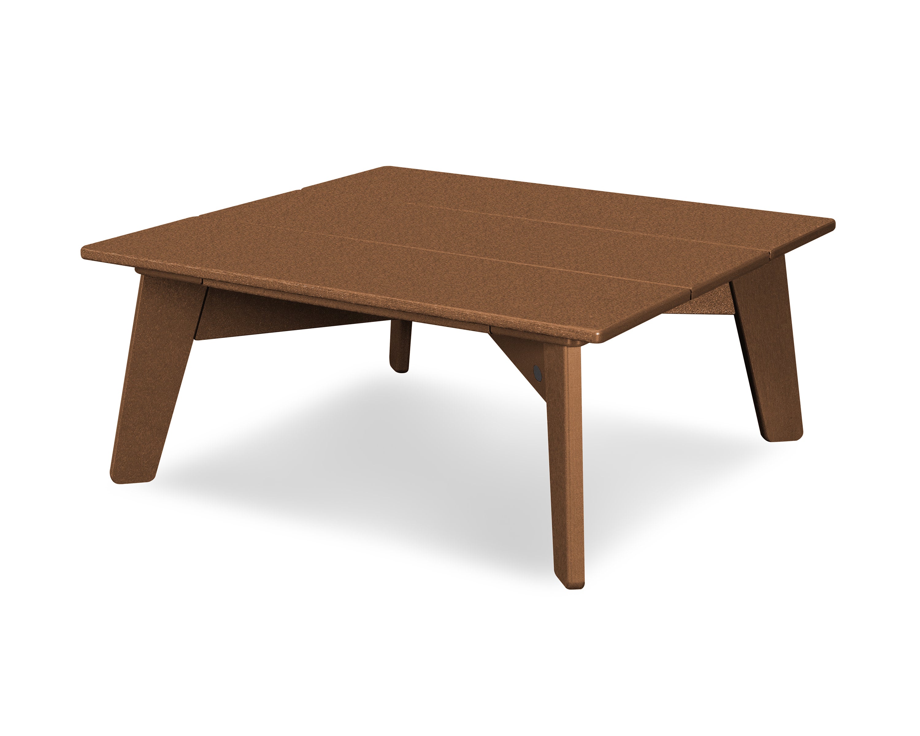 Riviera Modern Conversation Table in Teak