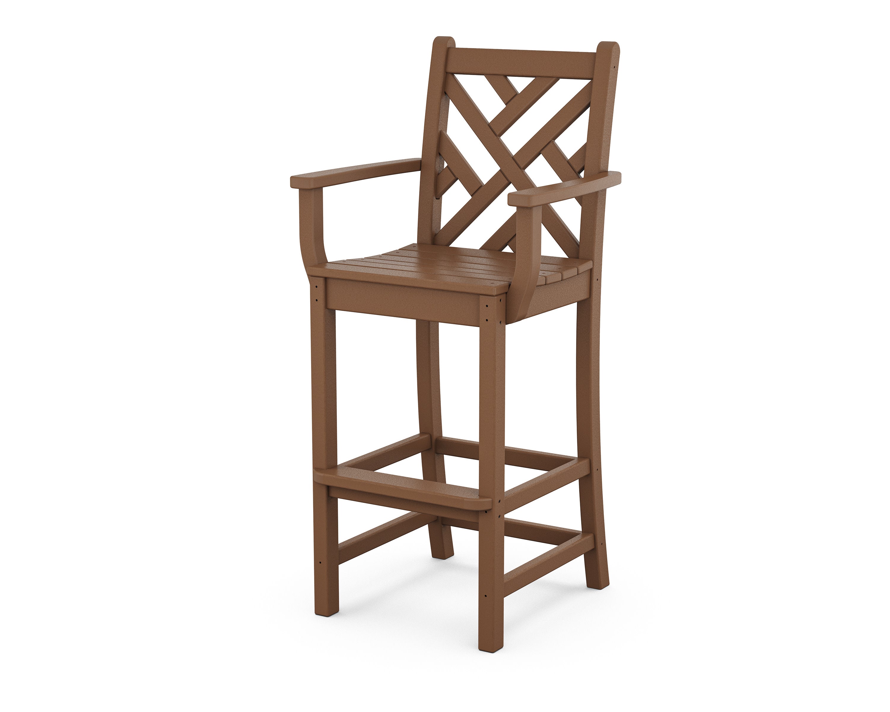 Chippendale Bar Arm Chair in Teak