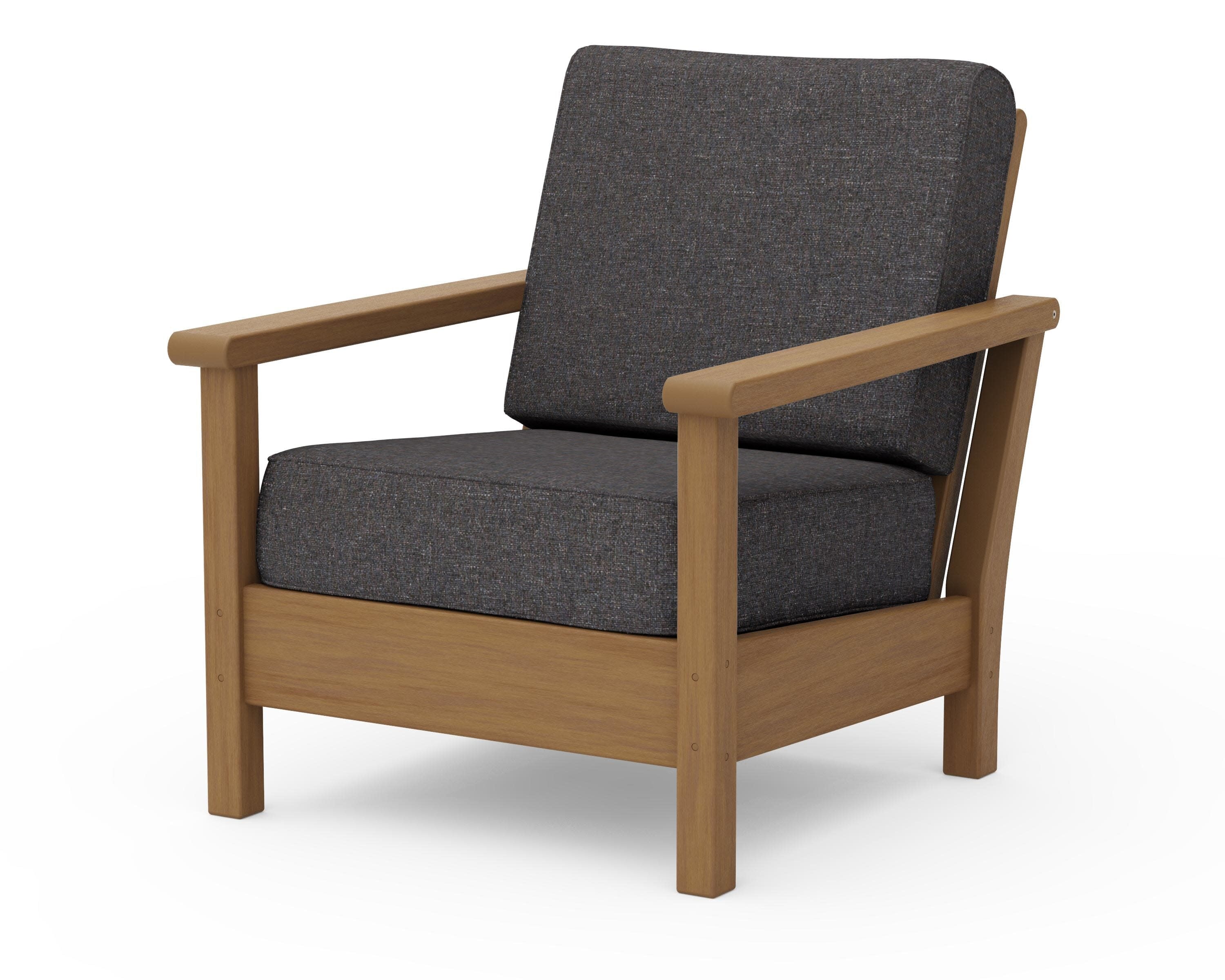 Harbour Deep Seating Chair in Natural / Ash Charcoal