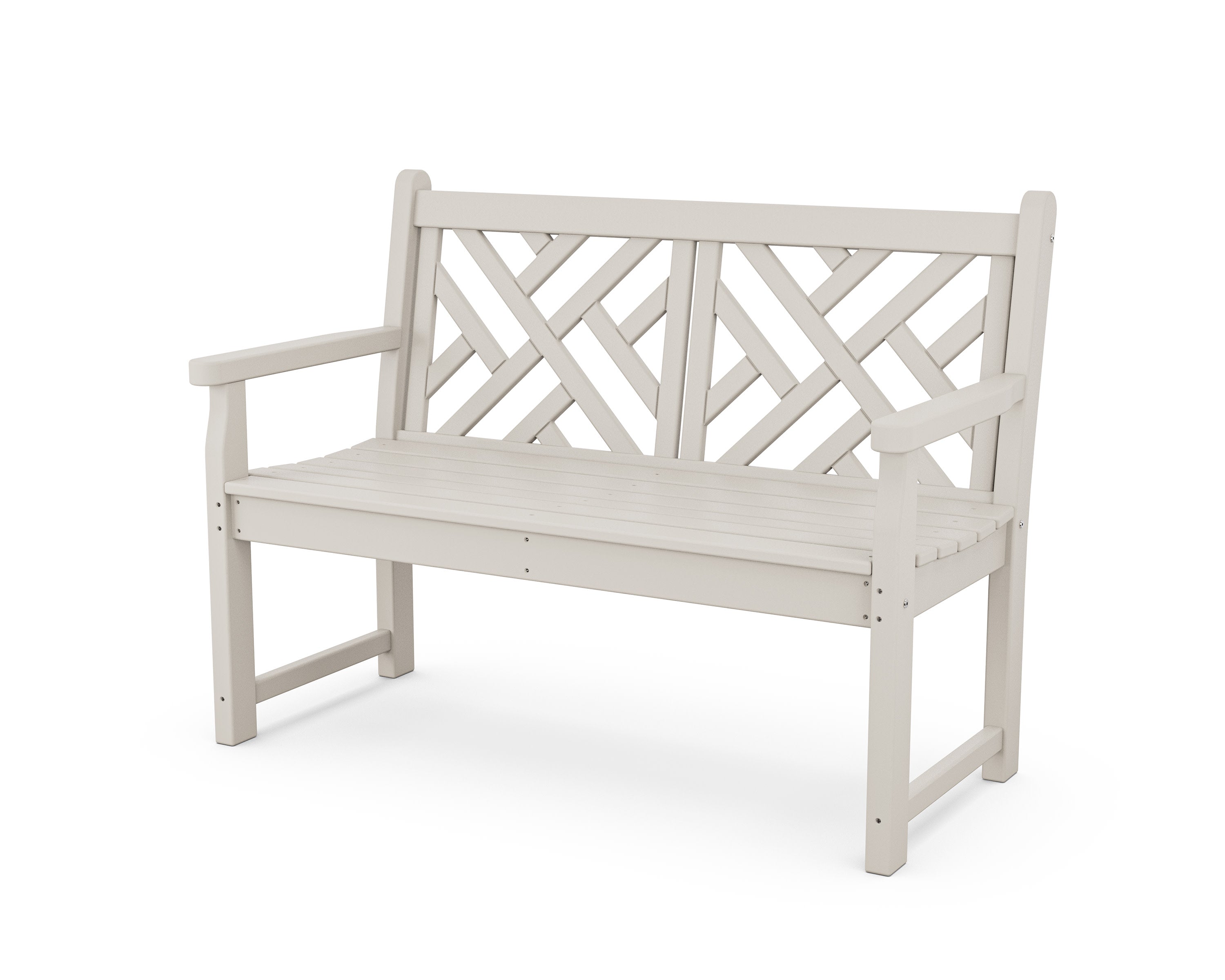 Chippendale 48" Bench in Sand