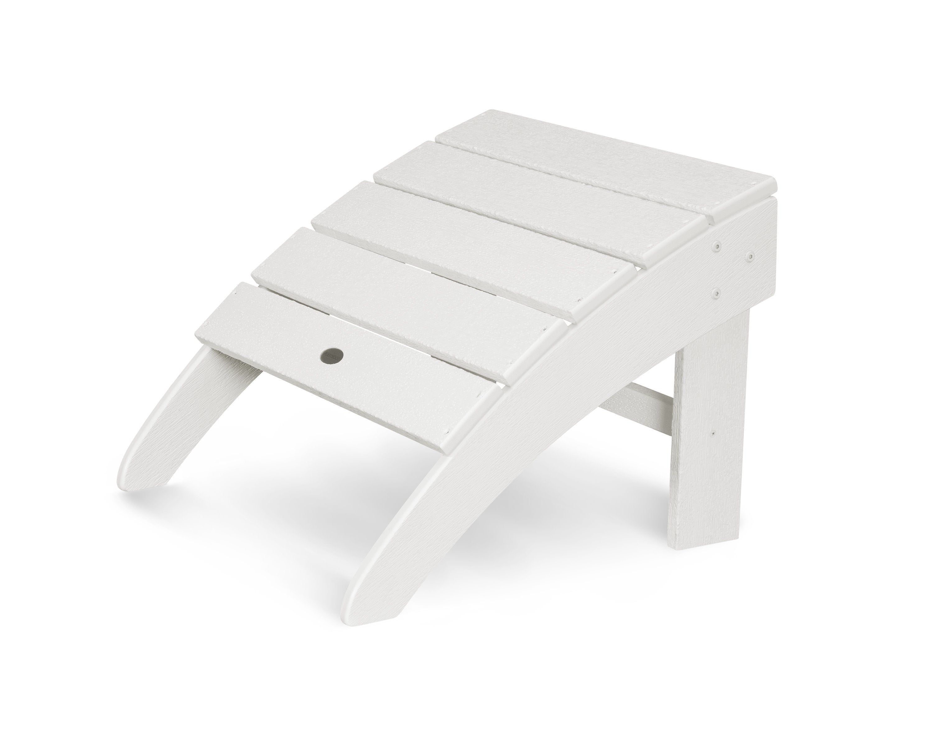 South Beach Adirondack Ottoman in Vintage White