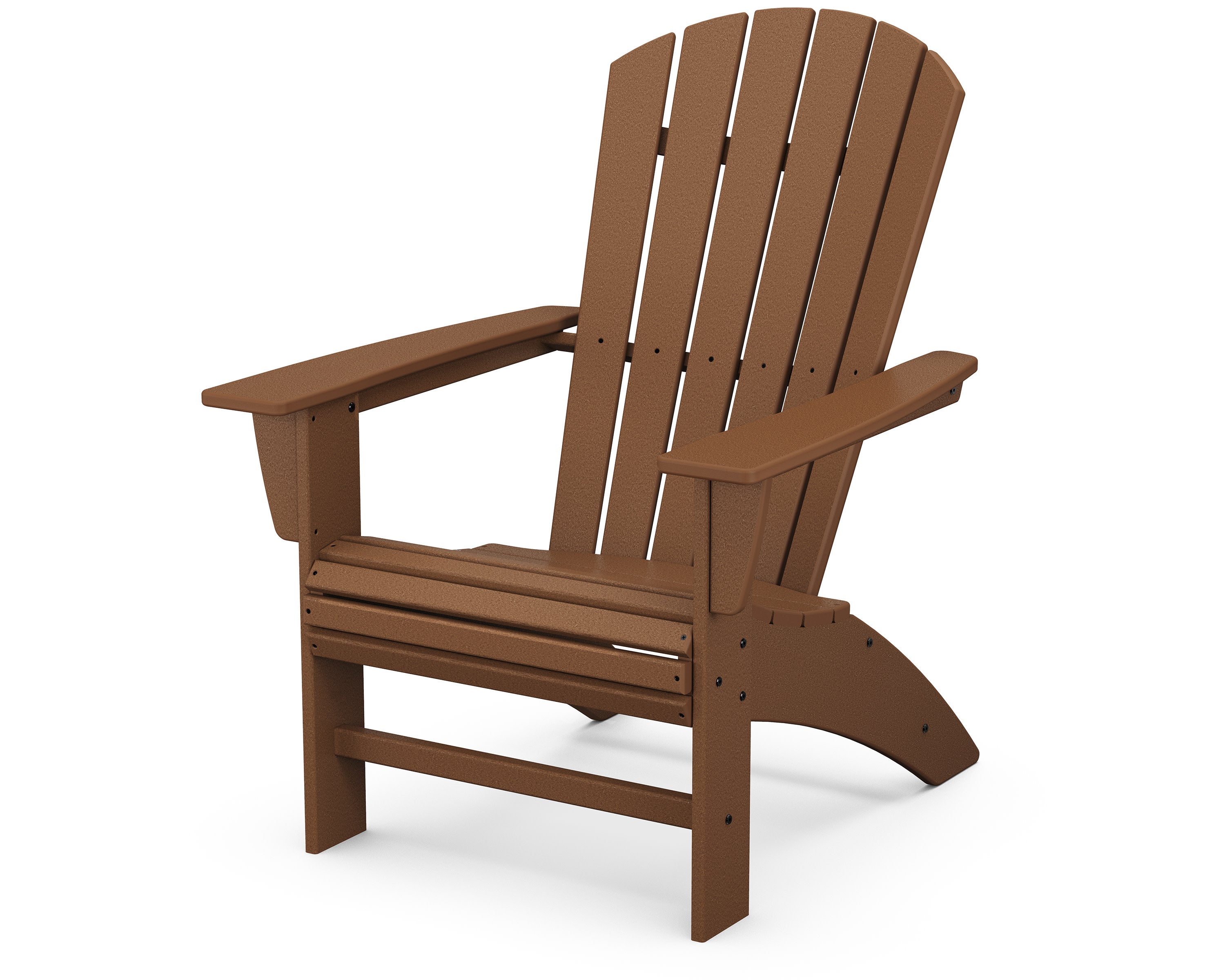 Nautical Curveback Adirondack Chair in Teak