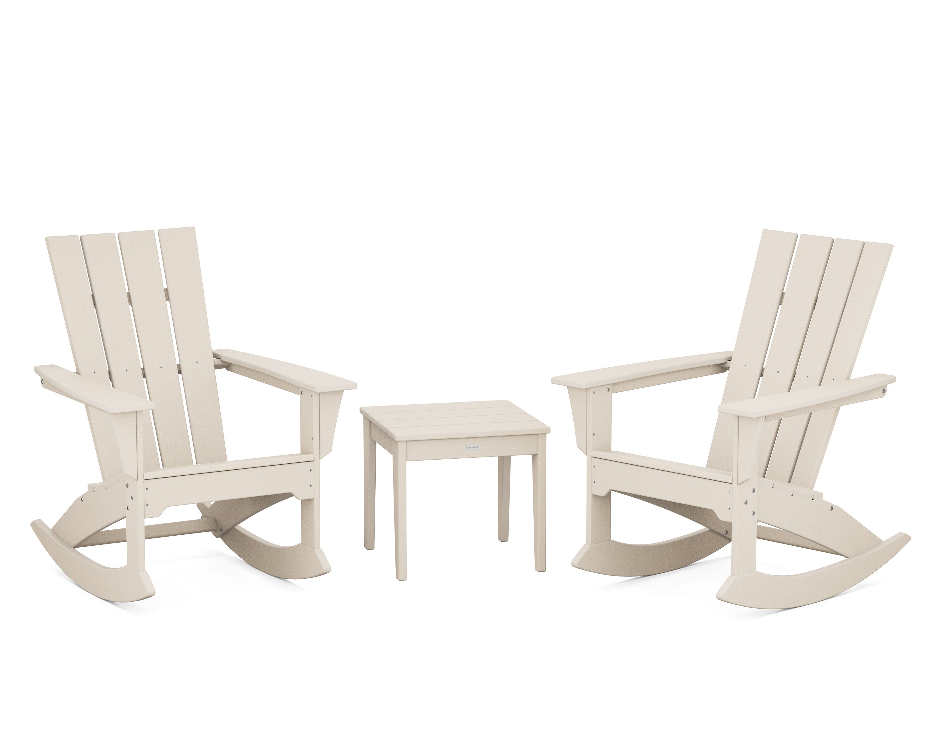 Quattro 3-Piece Rocker Set in Sand
