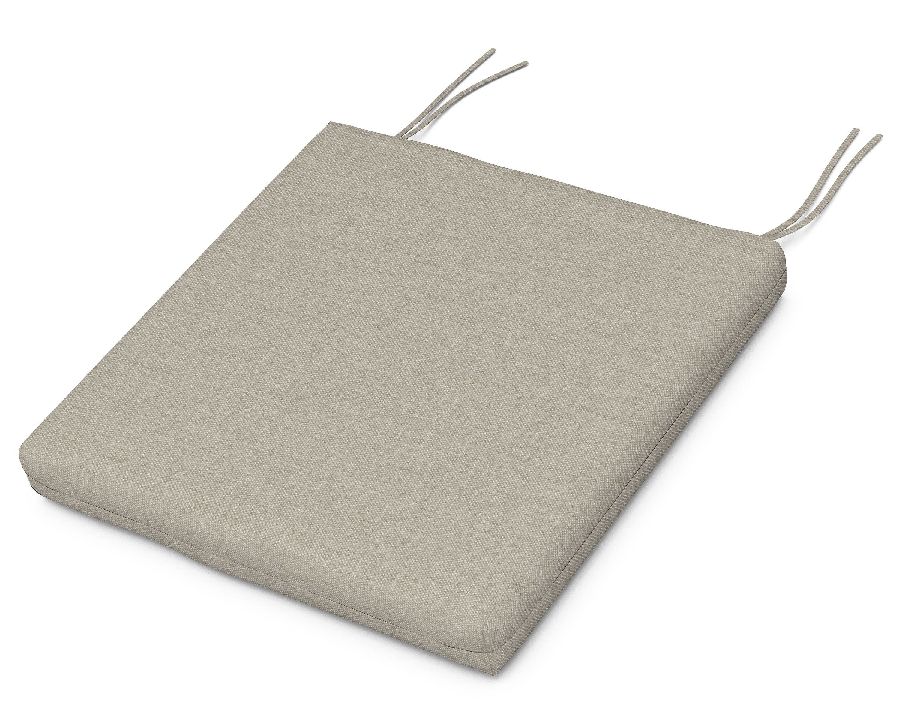 Acadia Dining Side Seat Pad in Blend Linen
