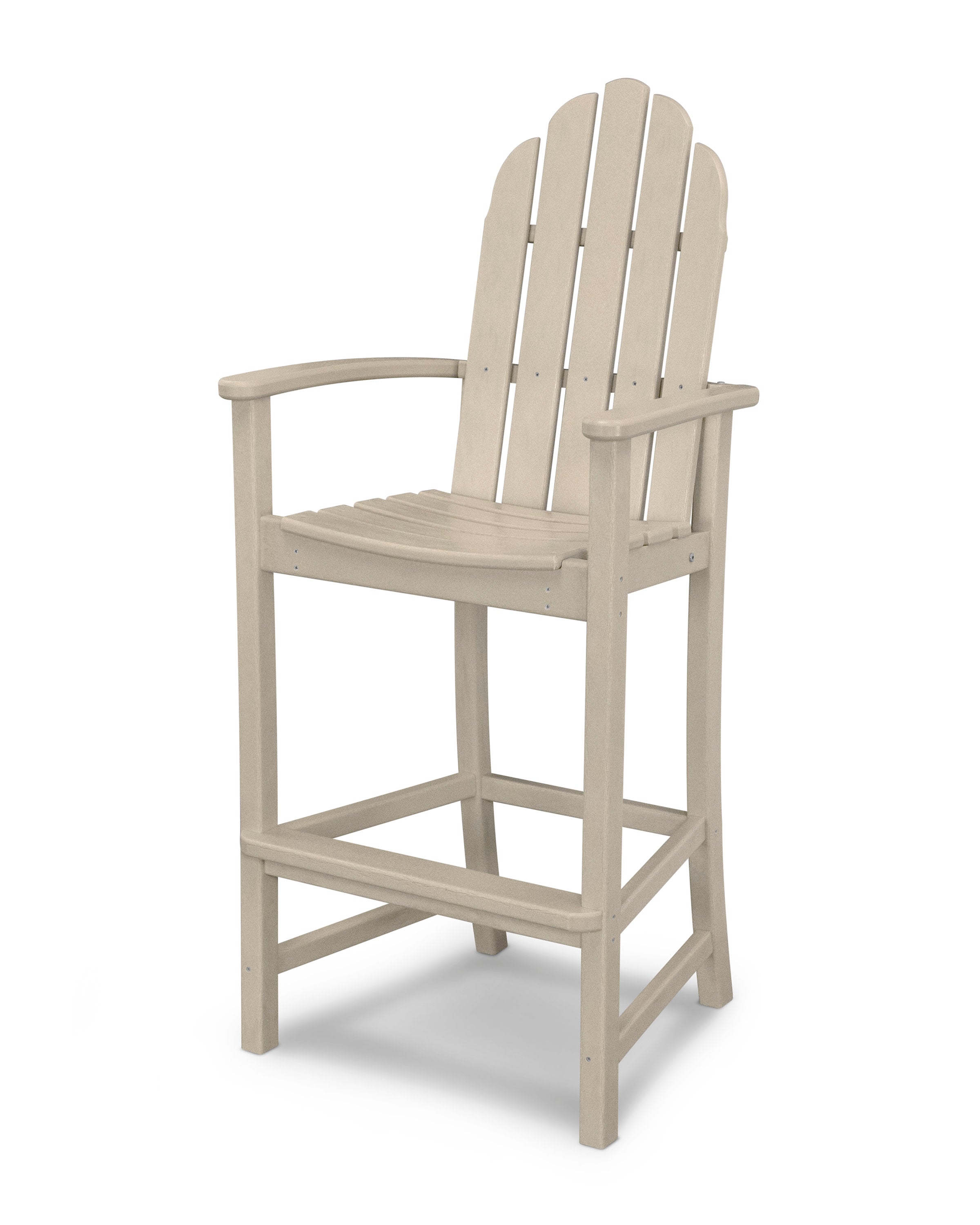 Classic Adirondack Bar Chair in Sand