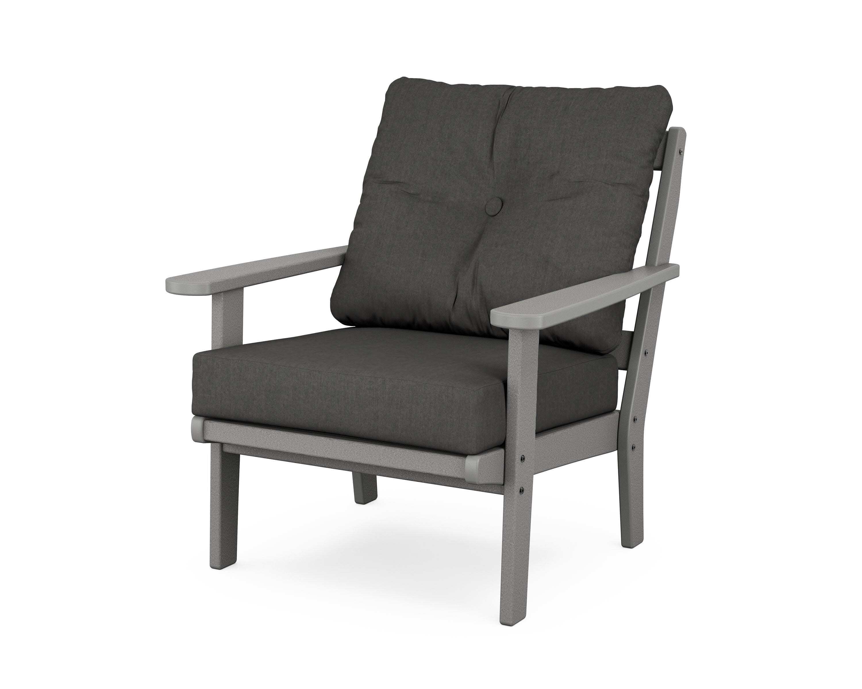 Mission Deep Seating Chair in Slate Grey / Spectrum Carbon