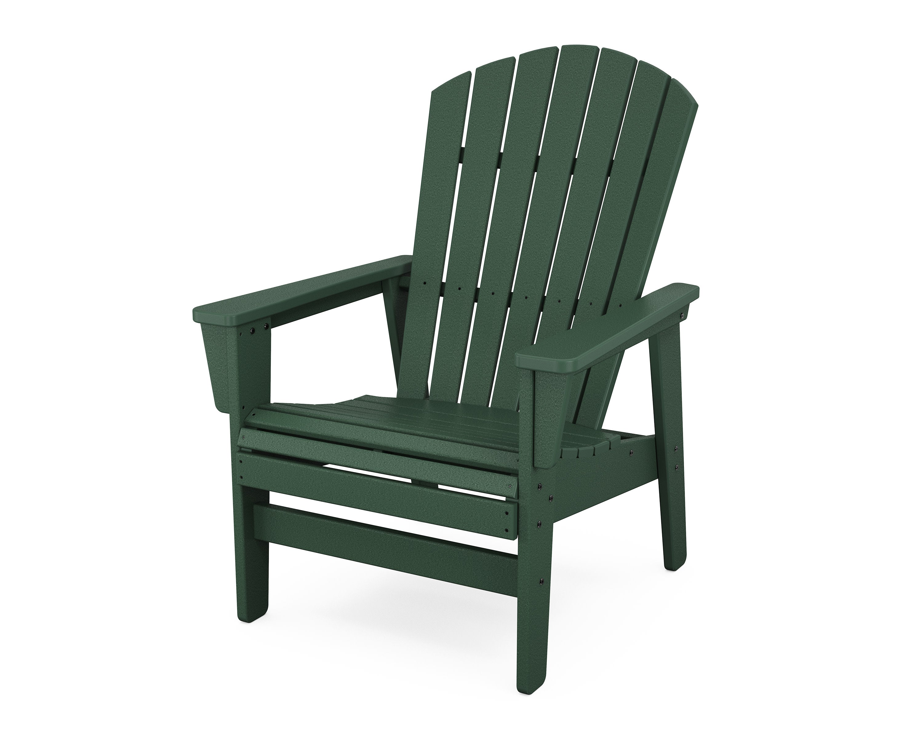 Nautical Grand Upright Adirondack Chair in Green