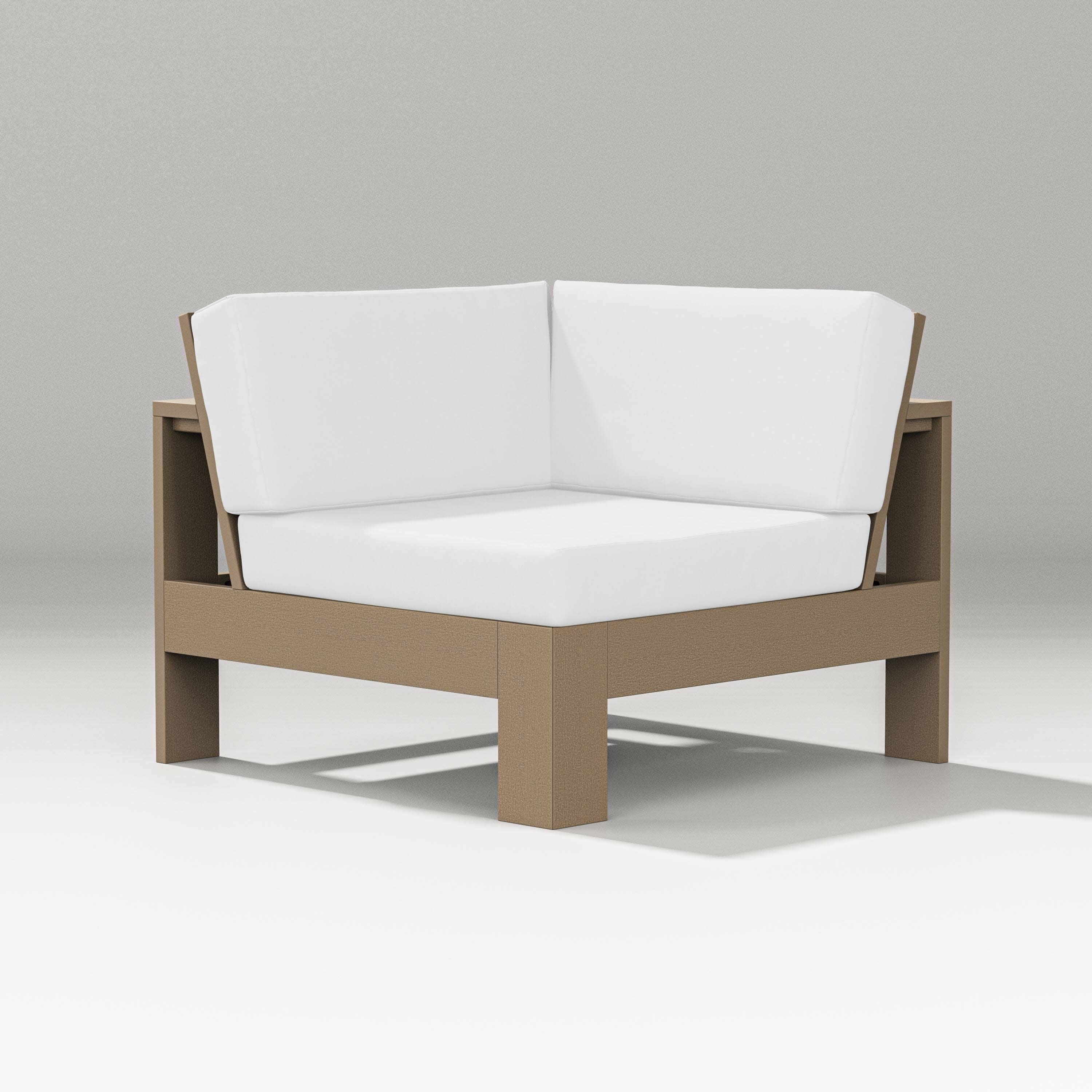 Latitude Modular Corner Chair in Vintage Sahara / Natural