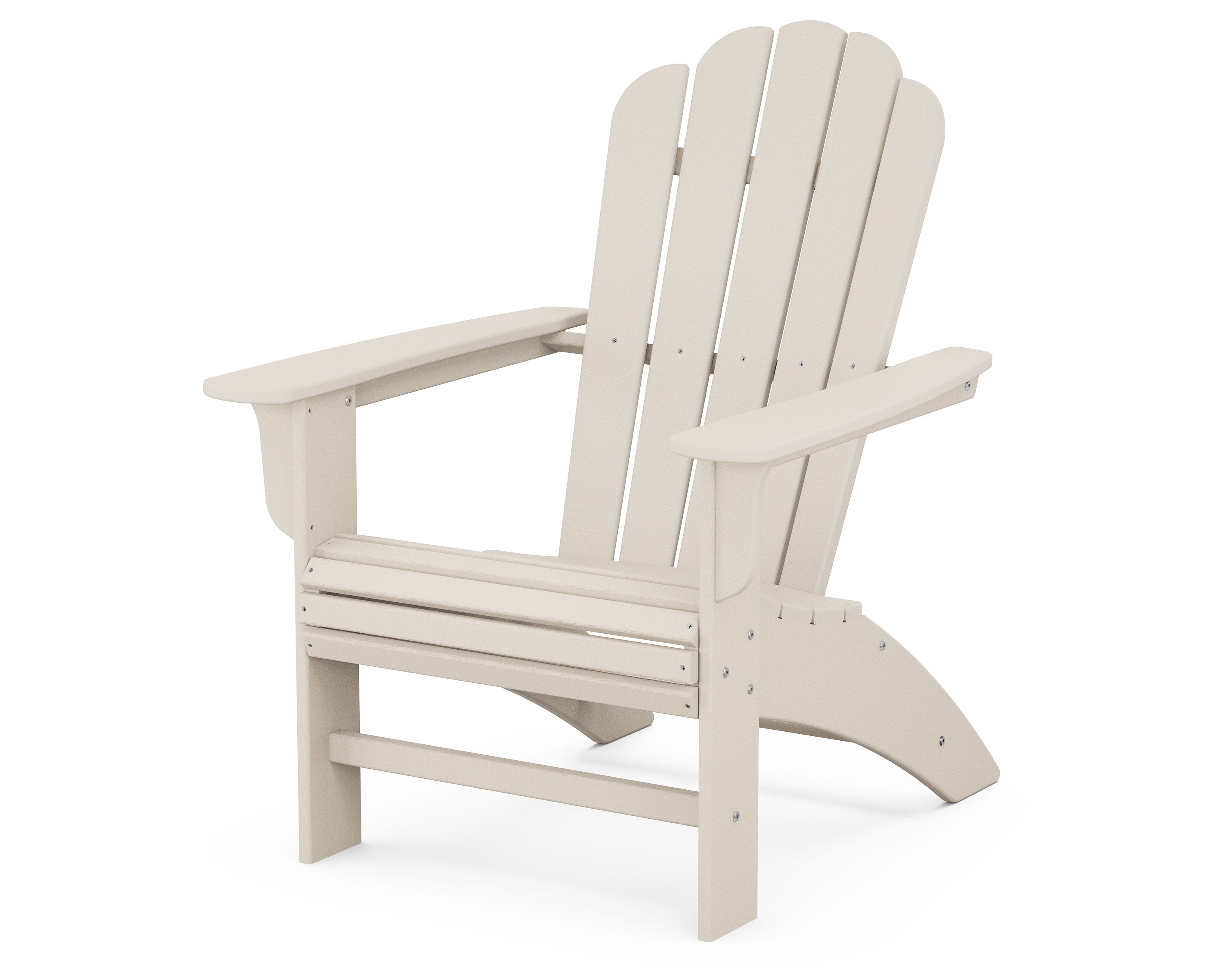 Cottage Curveback Adirondack Chair in Sand