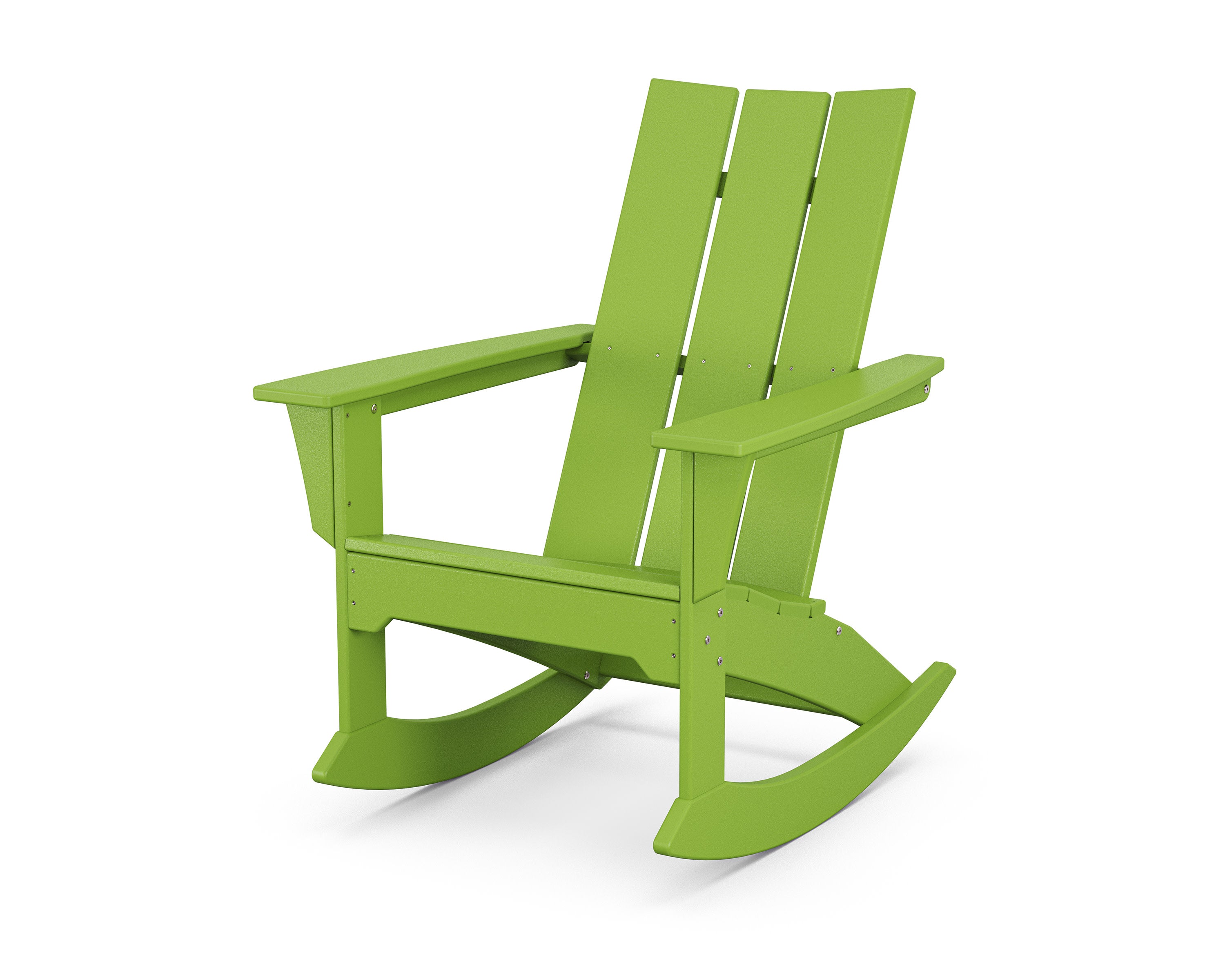 Modern Adirondack Rocker in Lime