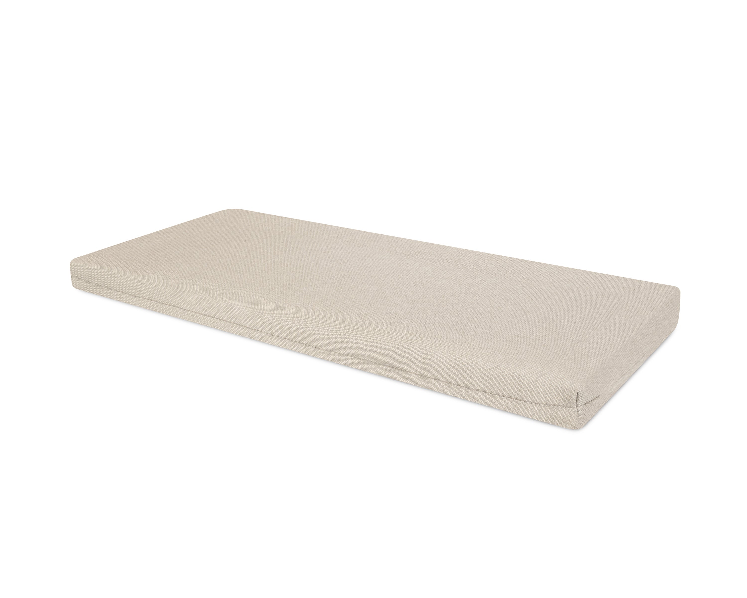Bench Seat Cushion - 17.5"D x 45.5"W x 2.5"H in Essential Sand