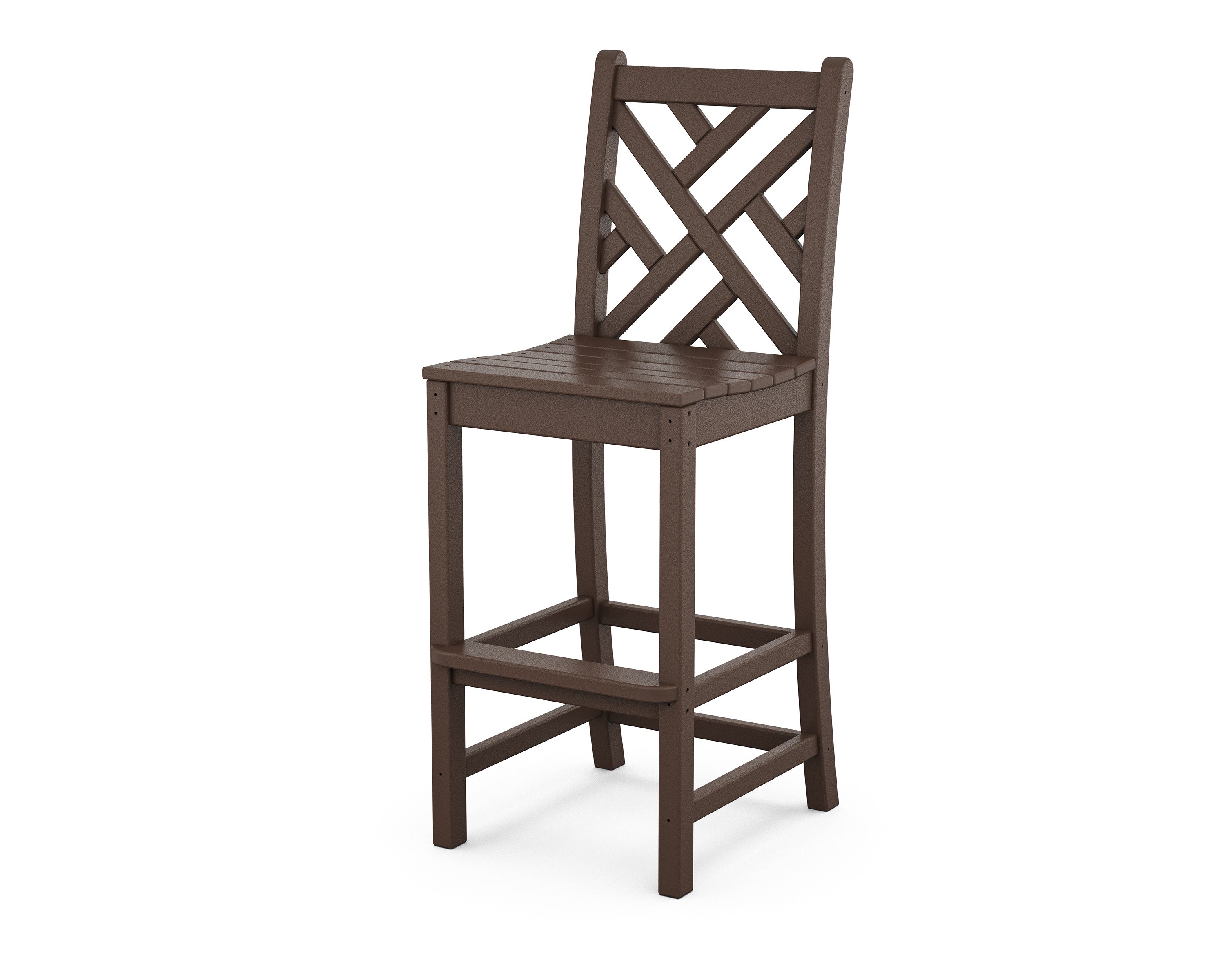 Chippendale Bar Side Chair in Mahogany