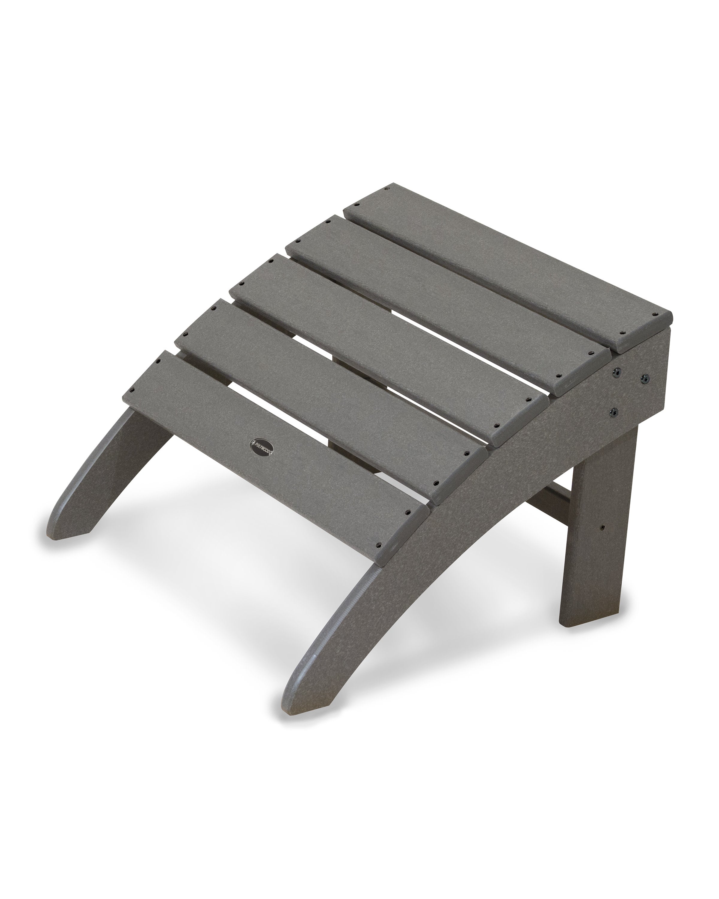 South Beach Adirondack Ottoman in Slate Grey
