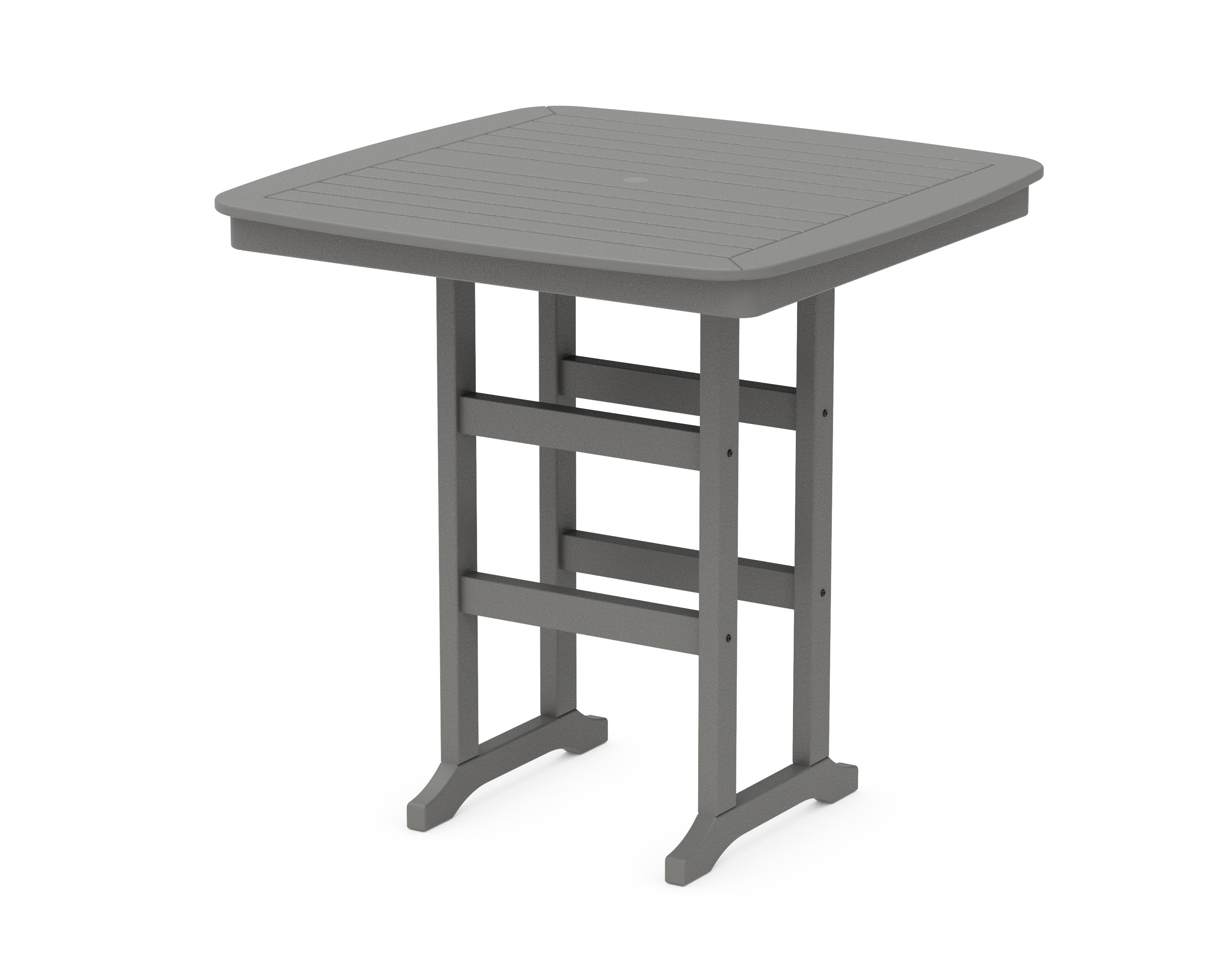 Nautical 44" Bar Table in Slate Grey