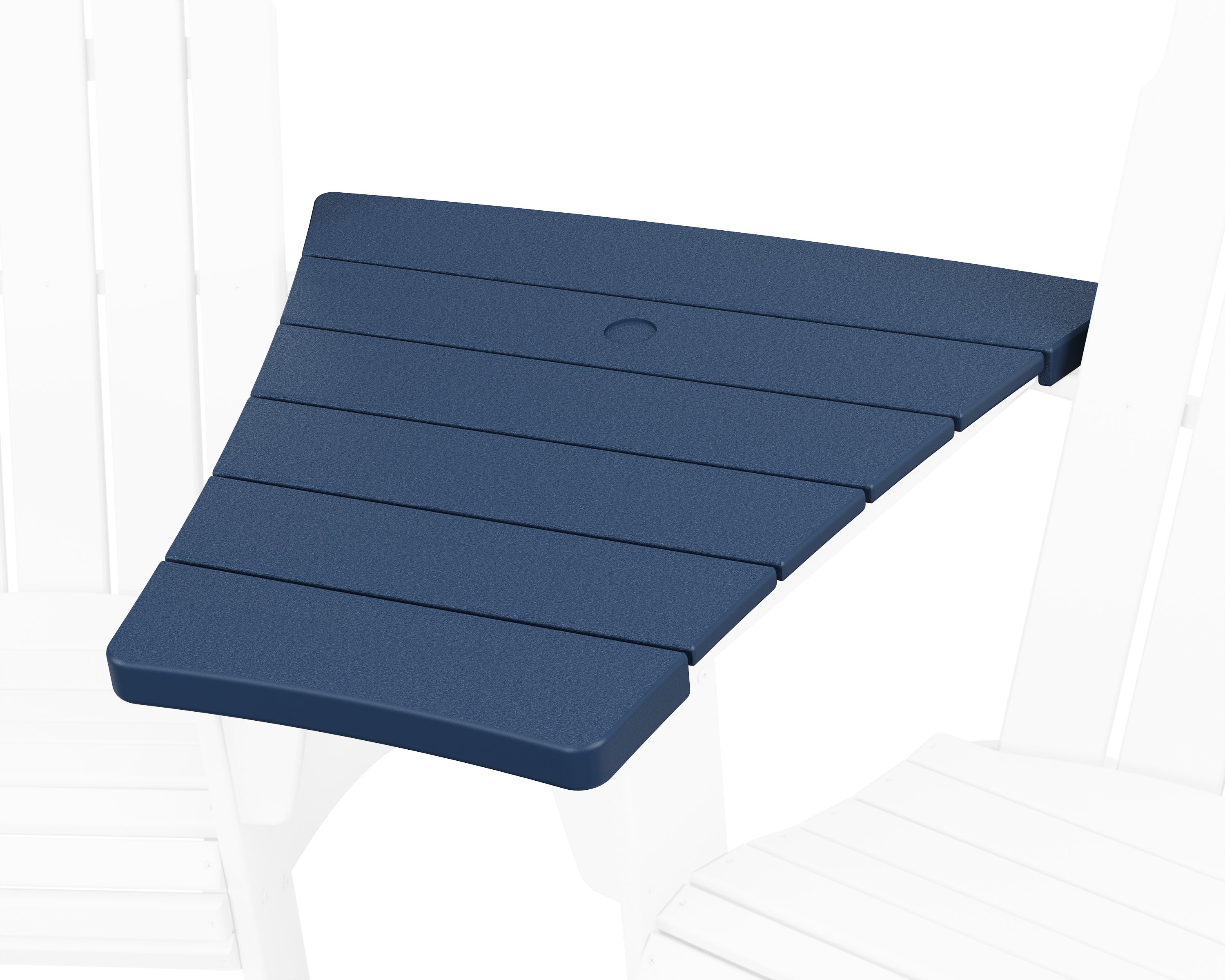 600 Series Angled Adirondack Connecting Table in Navy