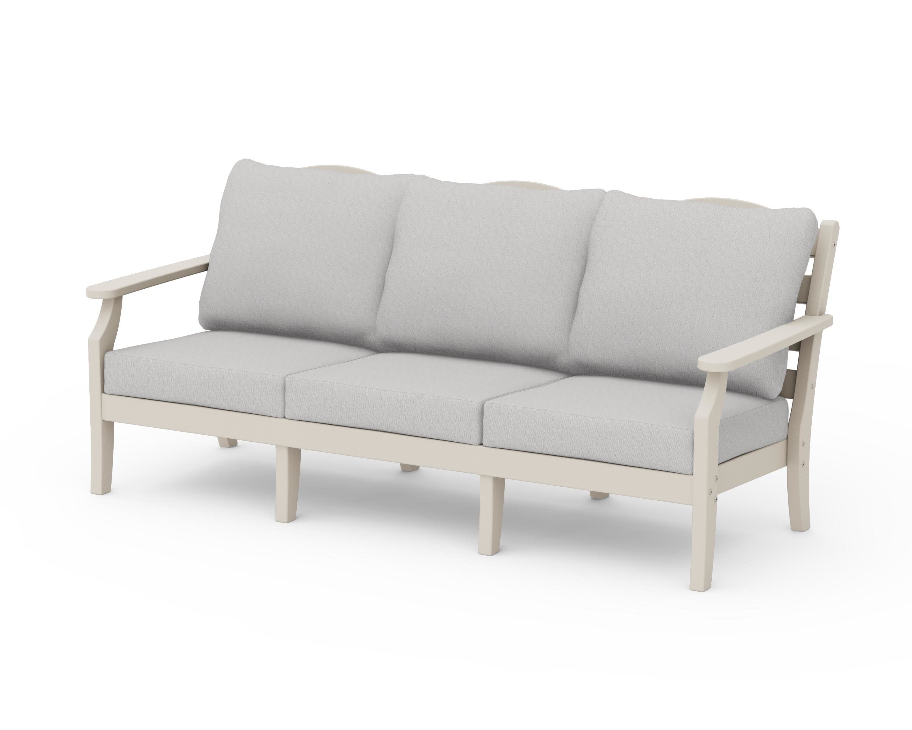Savannah Deep Seating Sofa in Sand / Diamond in the Rough