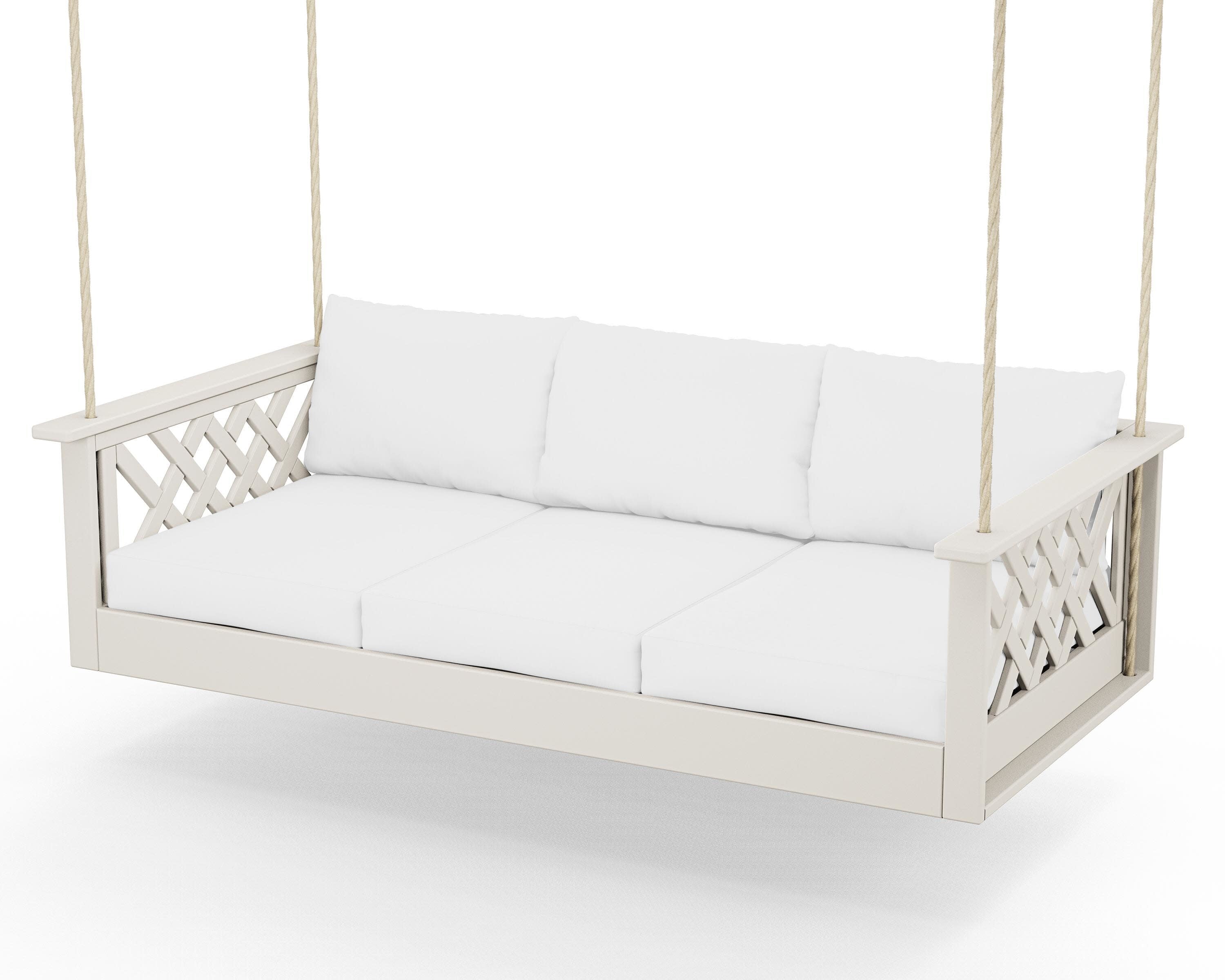 Wovendale Daybed Swing in Sand / Natural