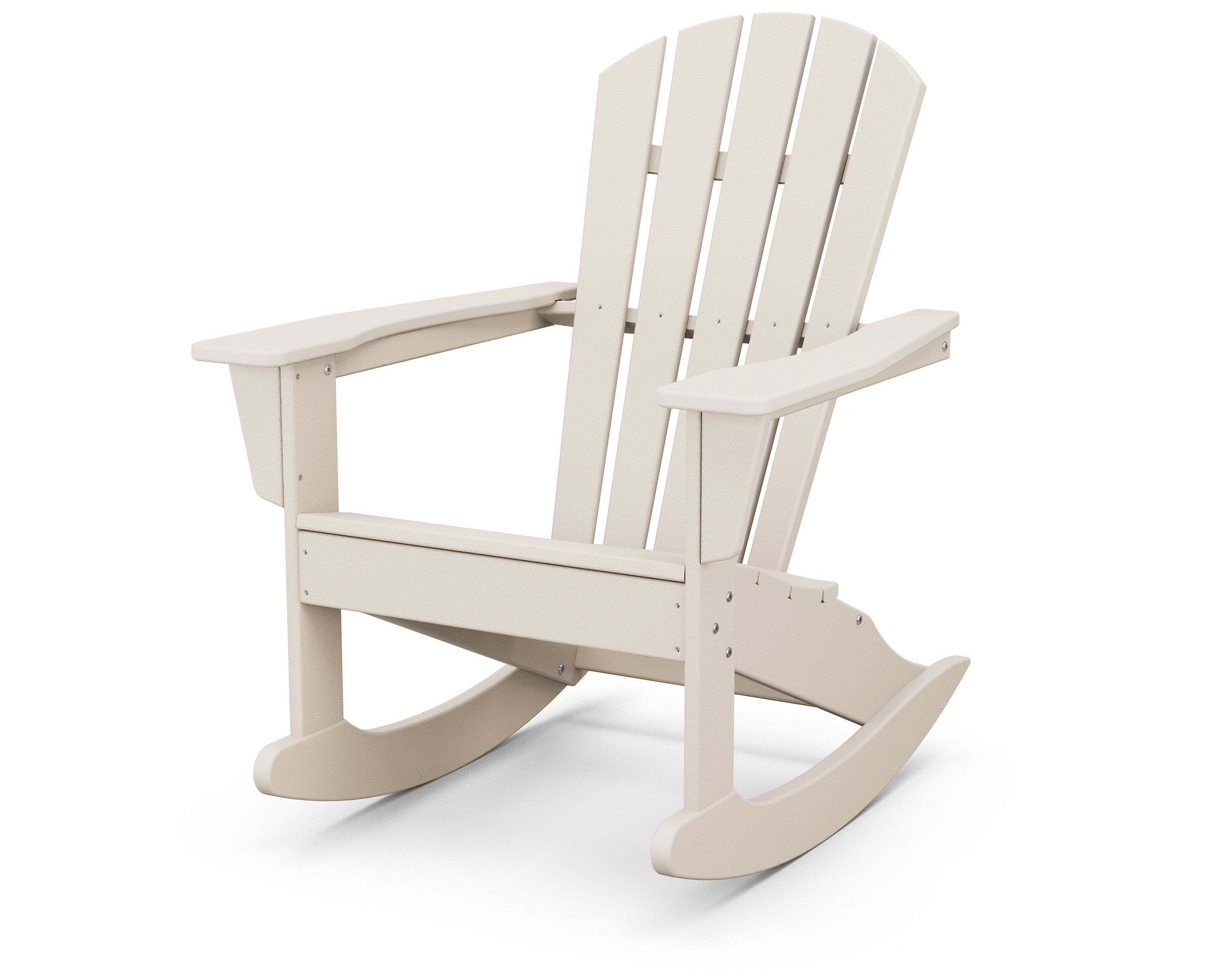 Palm Coast Adirondack Rocking Chair in Sand