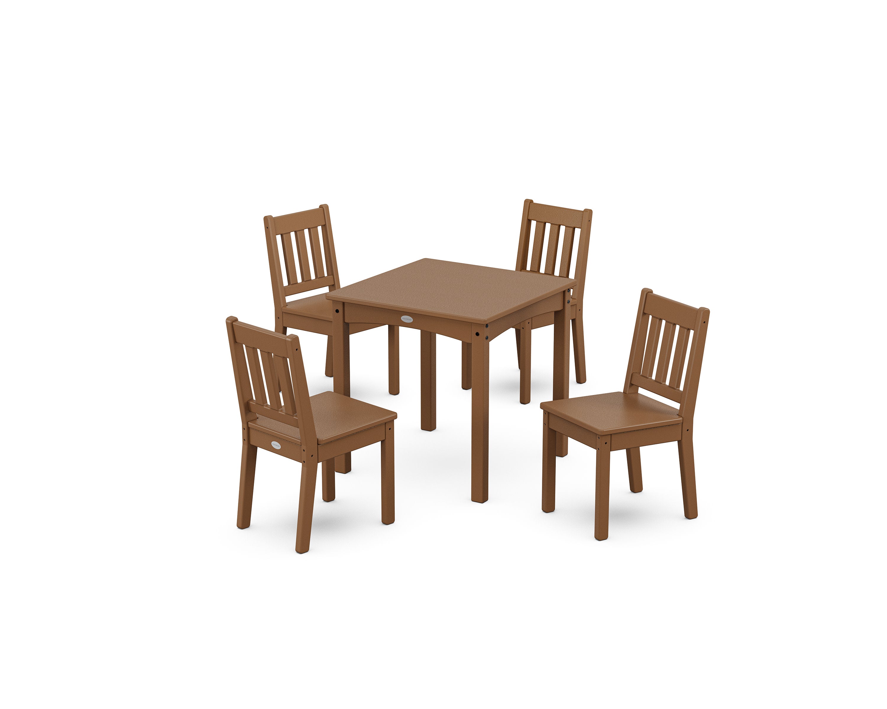 Vineyard Kids 5-Piece Dining Set in Teak