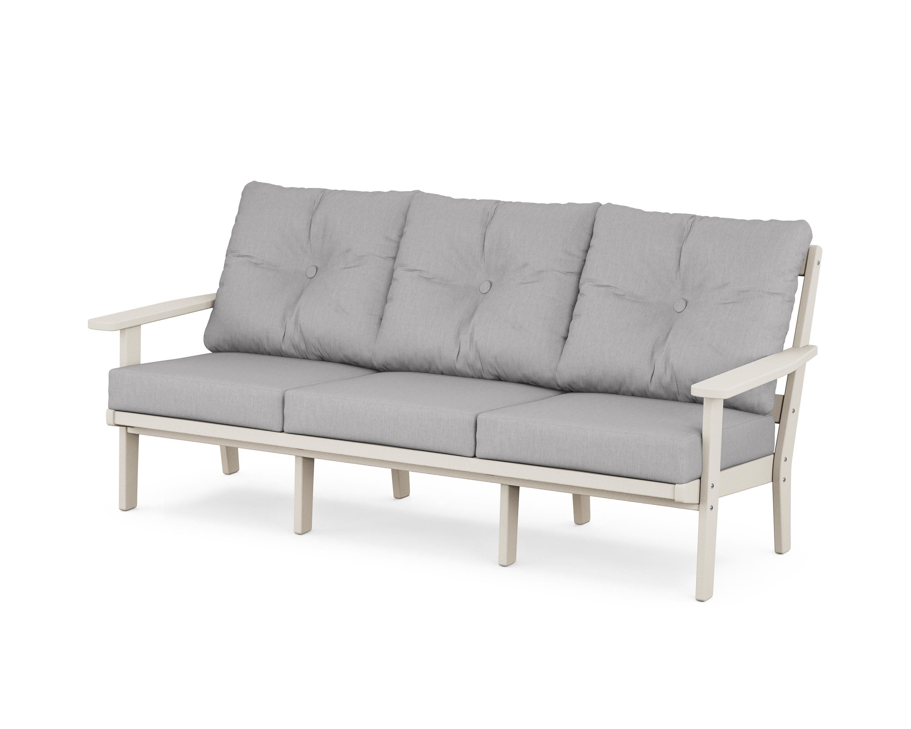 PrairieDeep Seating Sofa in Sand / Granite