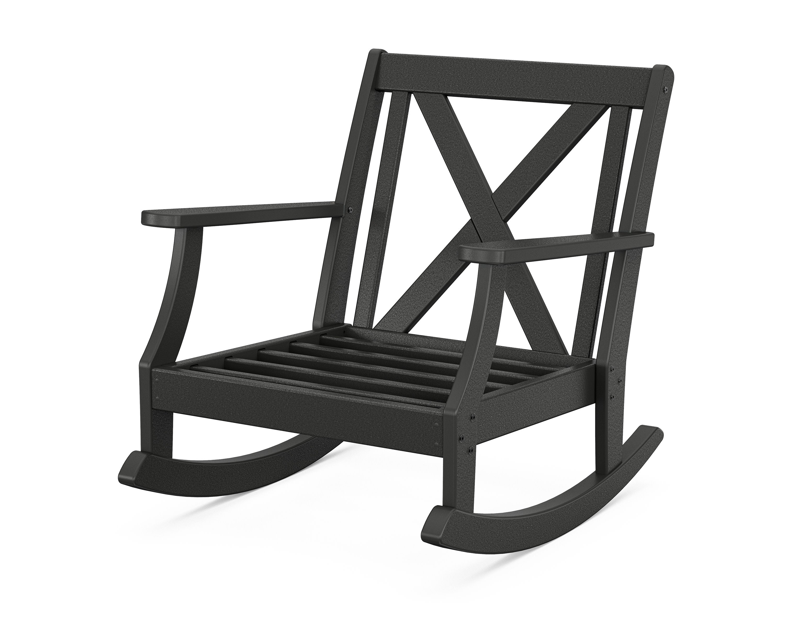 Braxton Deep Seating Rocking Chair Frame in Black